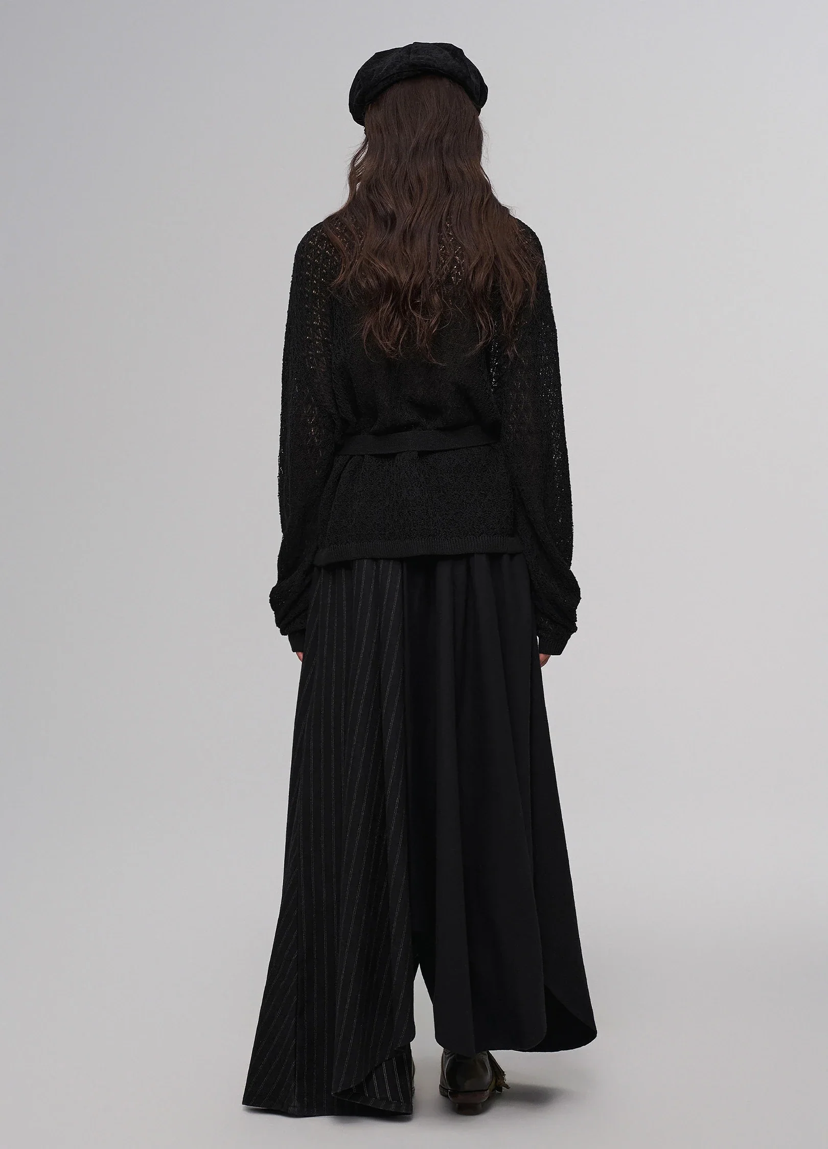 Asymmetric Waist Trousers - Image 11