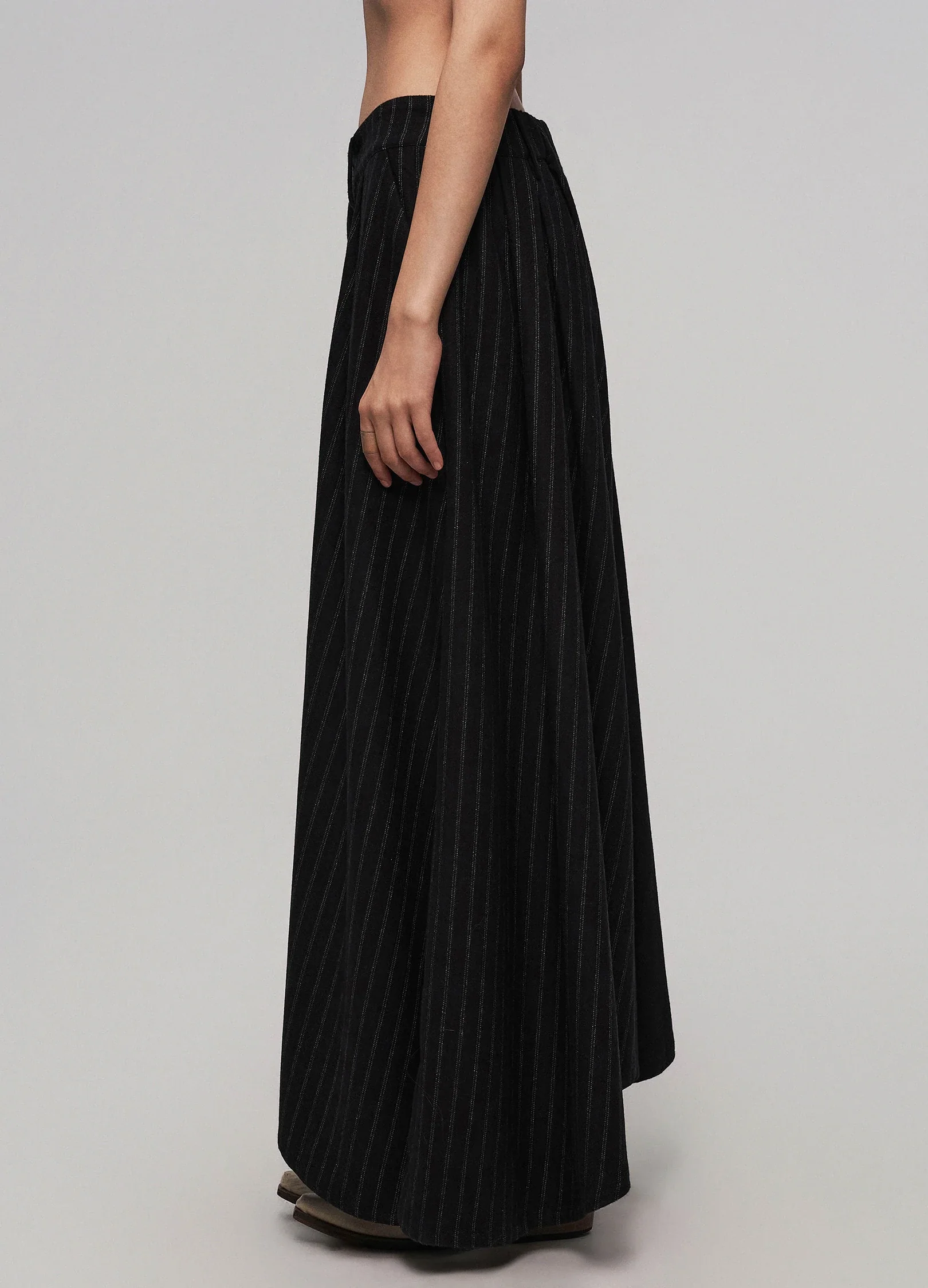 Asymmetric Waist Trousers - Image 3