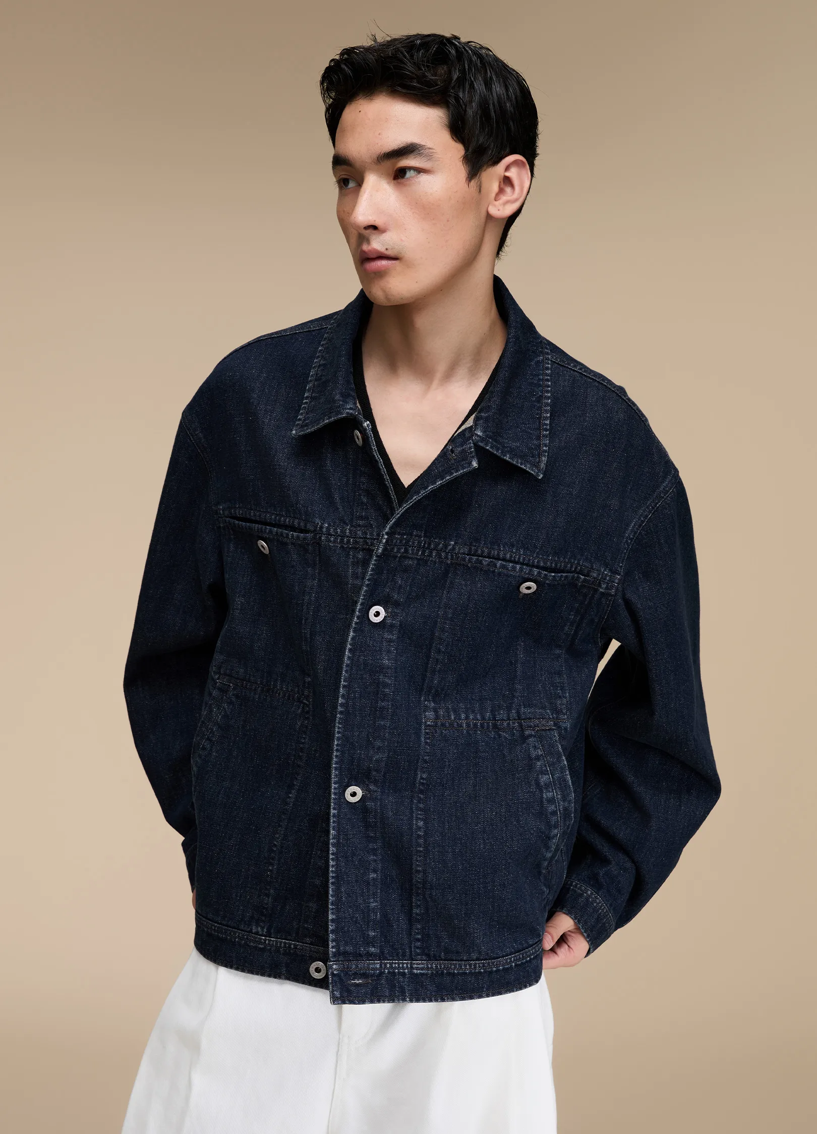 Boxy Denim Jacket - Image 2