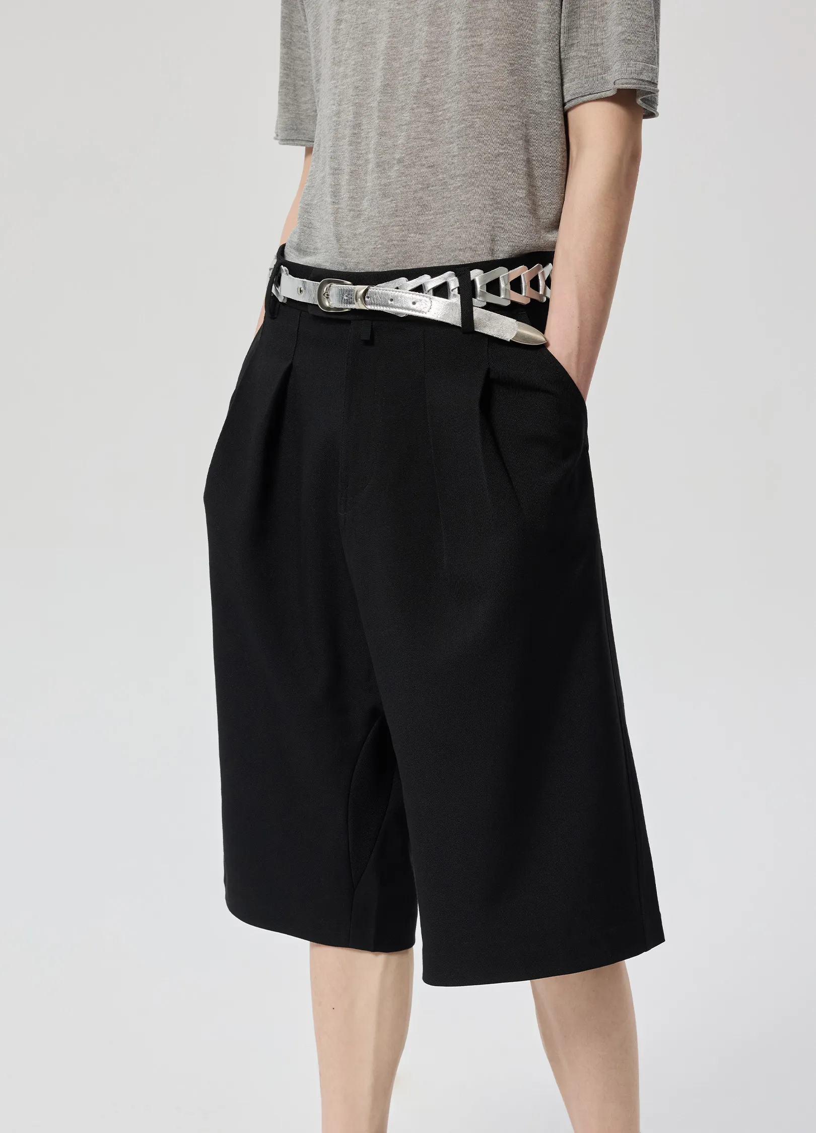 Braided Chrome Belt - Image 4