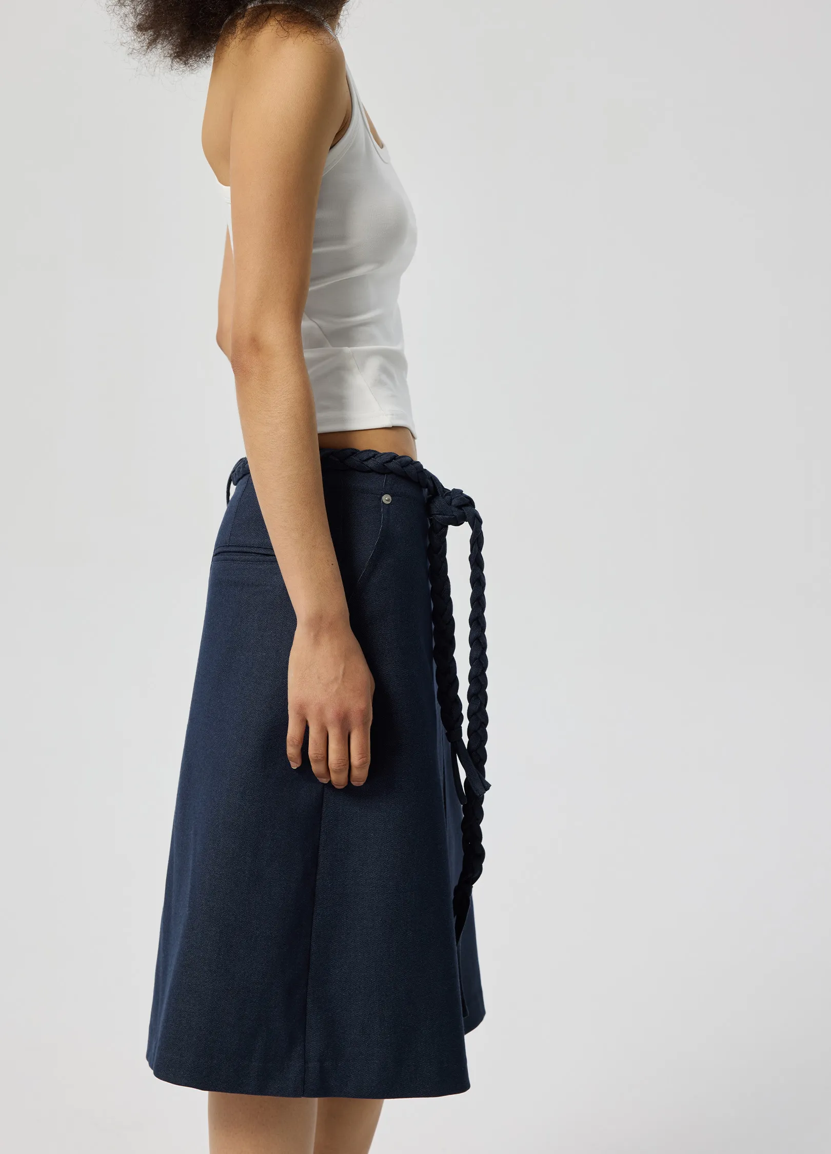 Braided Pleat Skirt - Image 4