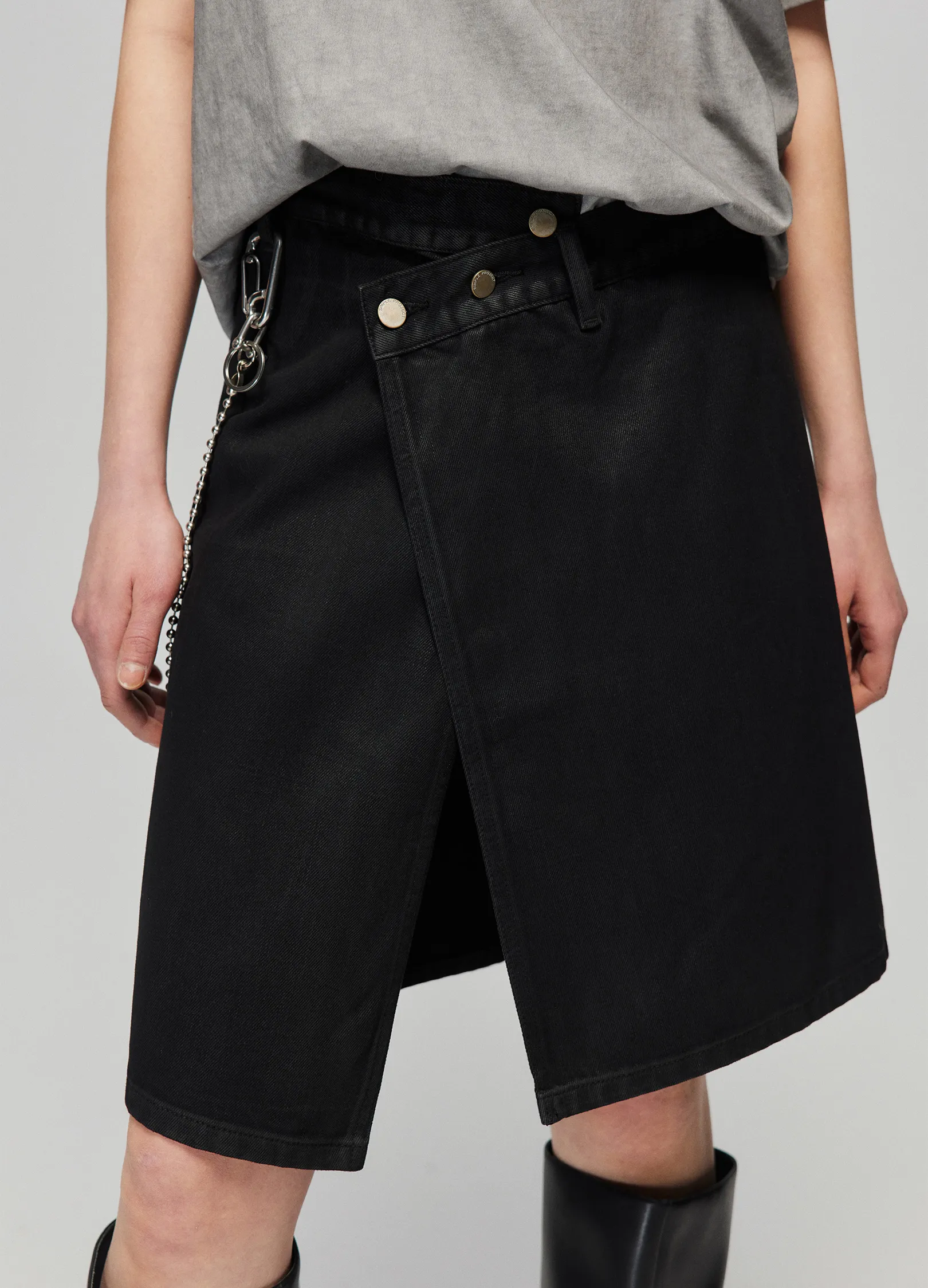 Brushed Convertible Skirt