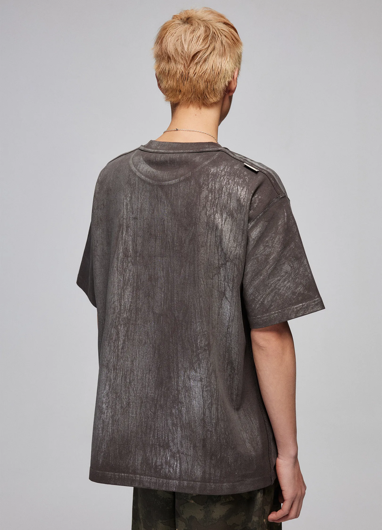 Brushed Silver Tee - Image 10