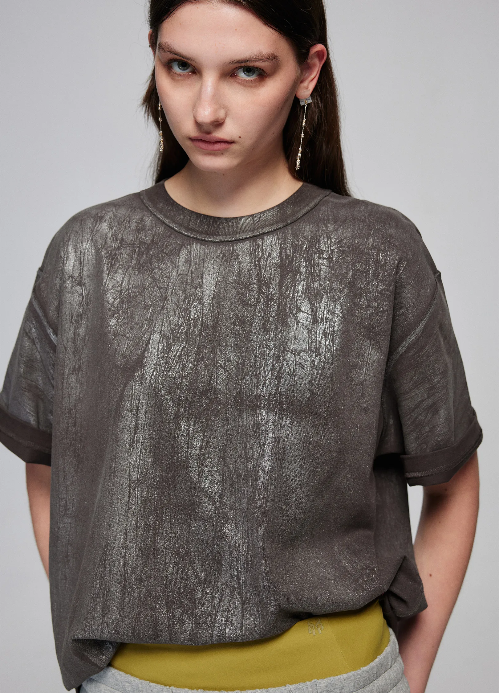 Brushed Silver Tee - Image 8