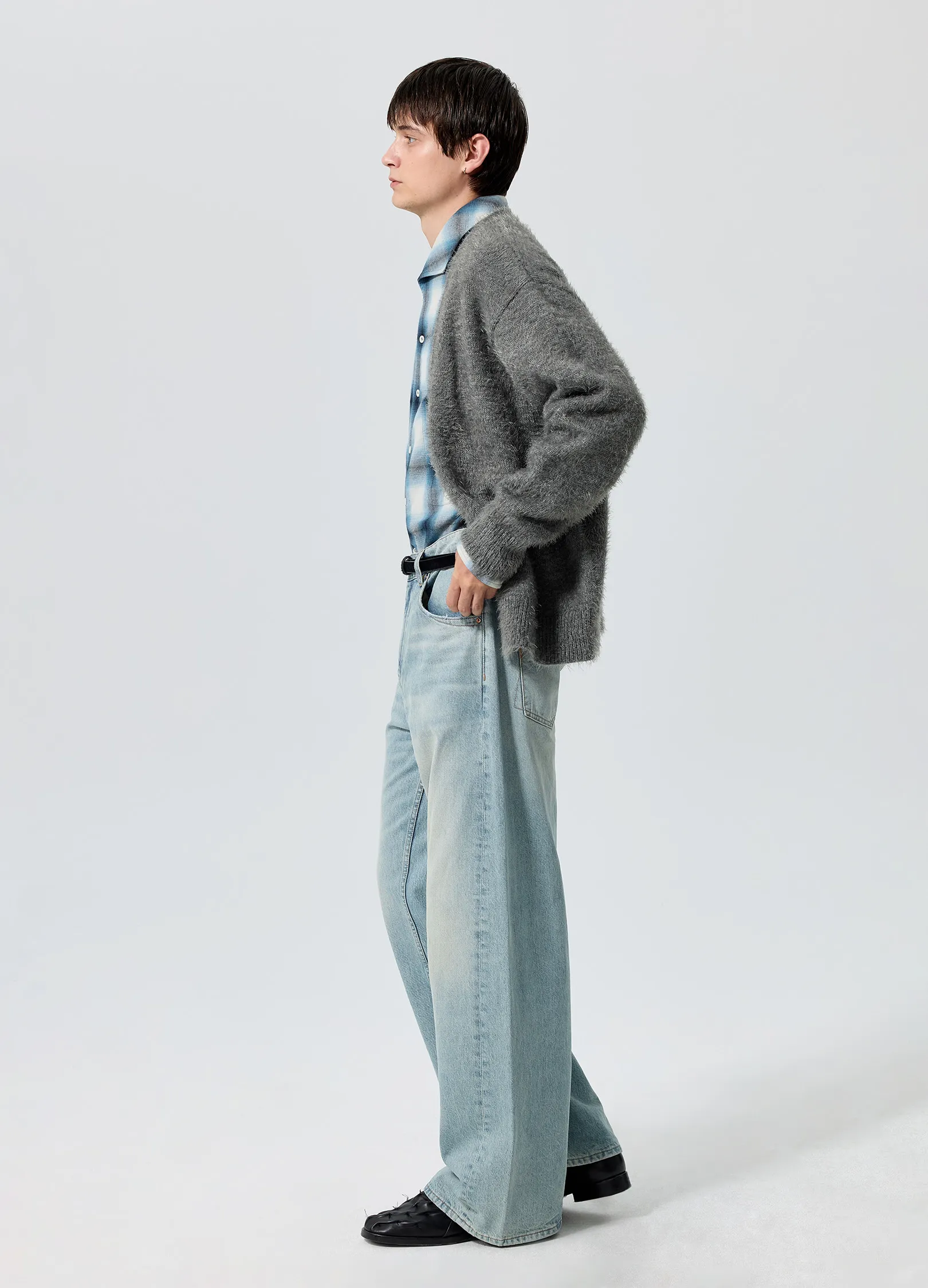 Brushed Wool Cardigan - Image 13