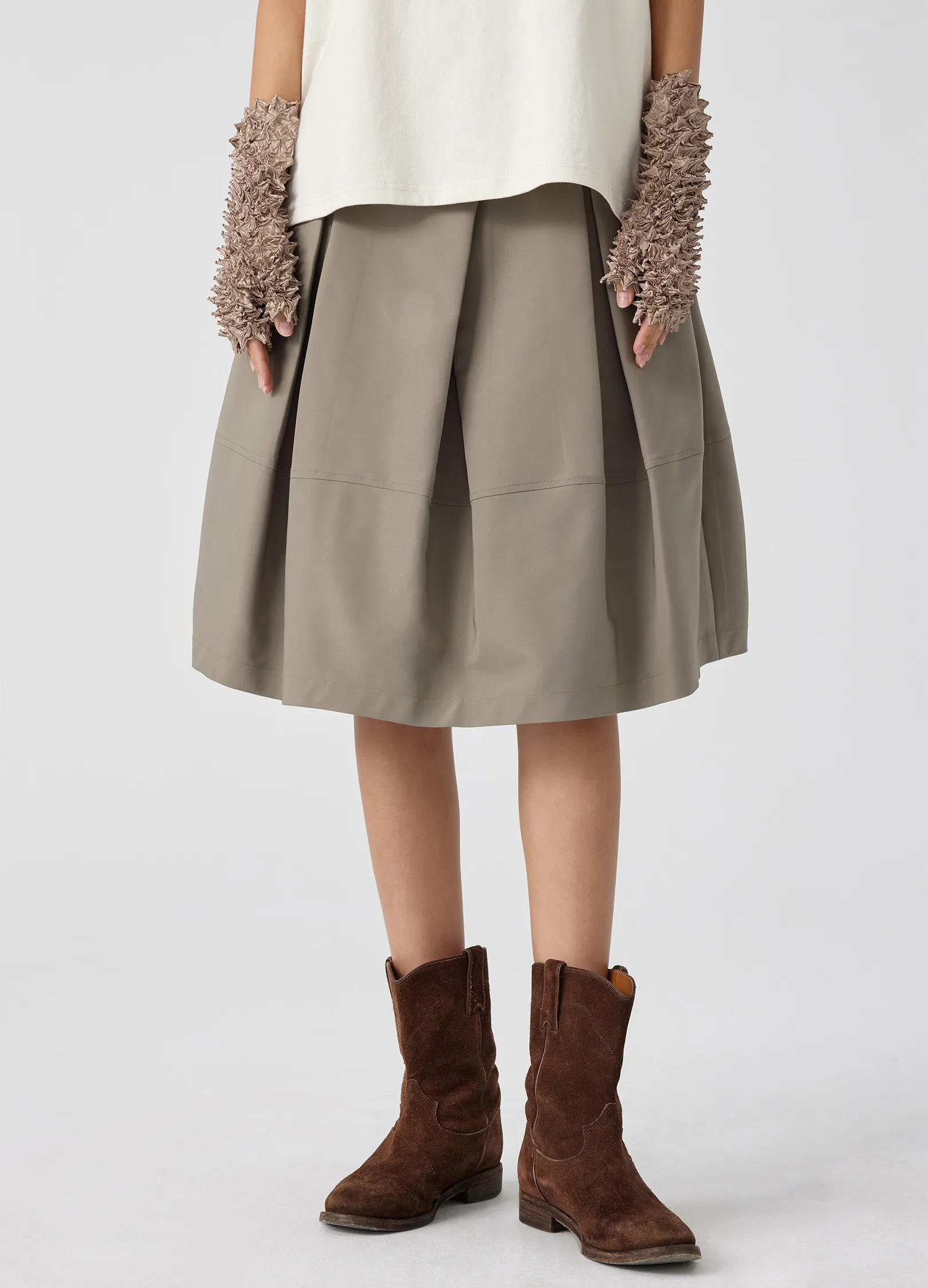 Bubble Pleat Skirt - Image 2