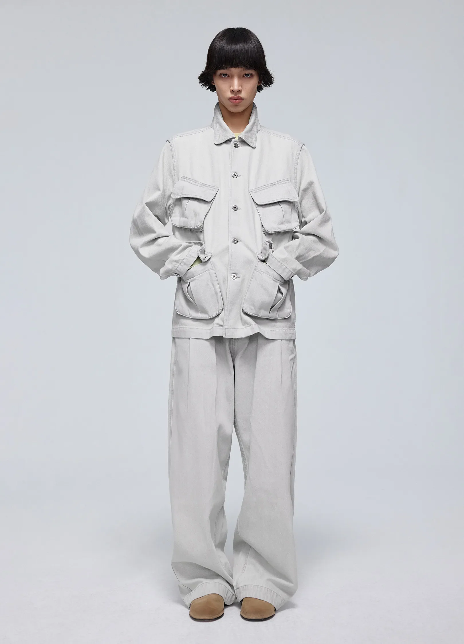 Cargo Denim Jacket - Image 3