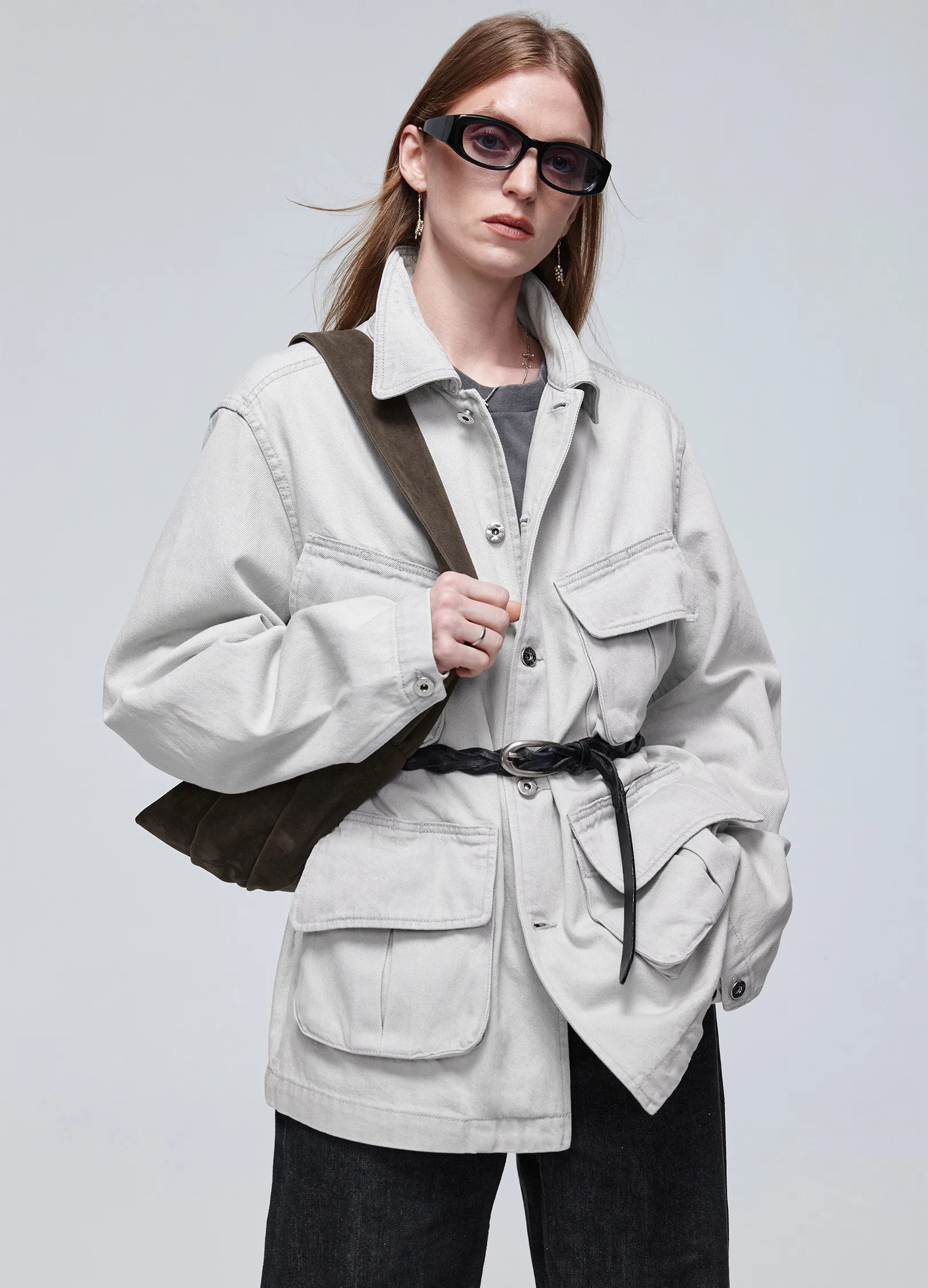 Cargo Denim Jacket - Image 4