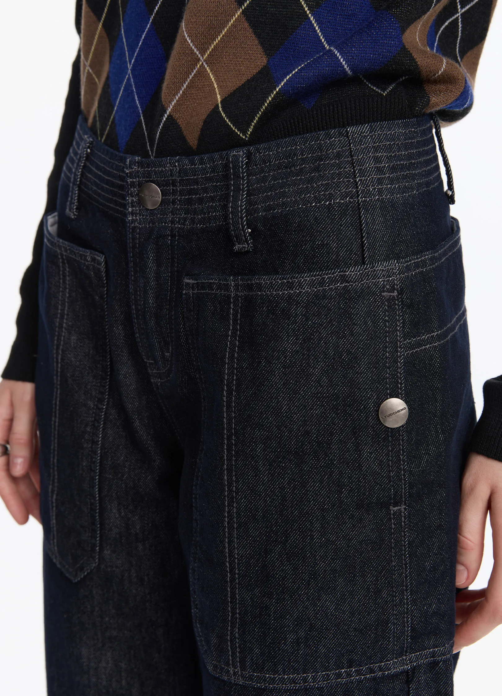 Cargo Raw Denims - Image 9