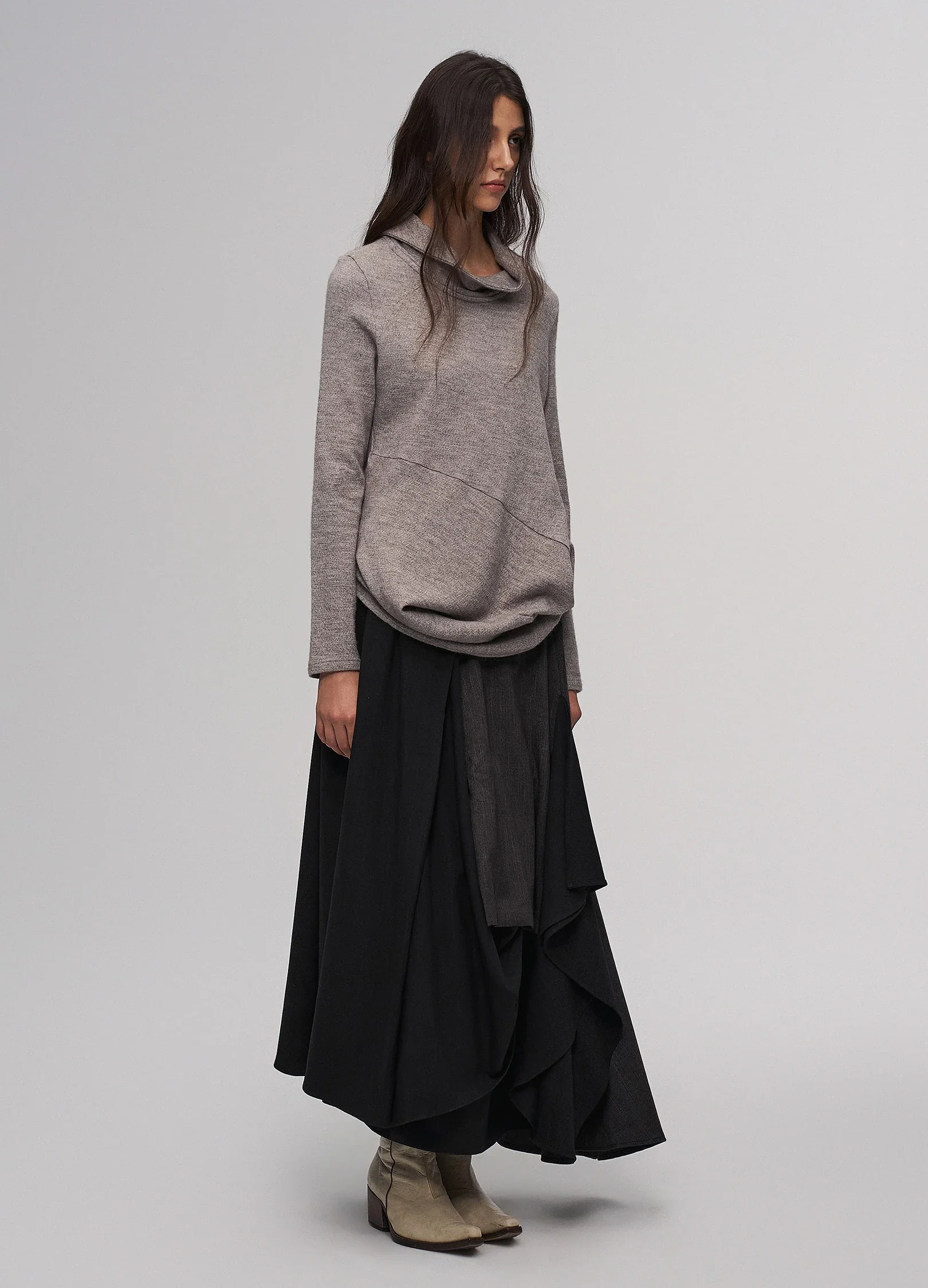 Cascade Draped Skirt - Image 10