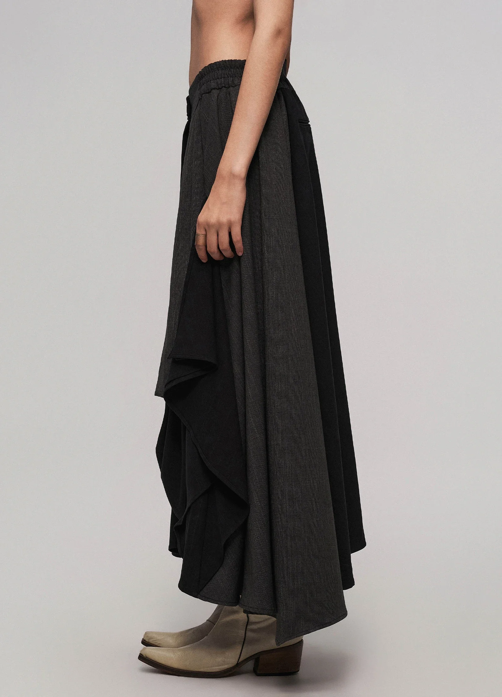 Cascade Draped Skirt - Image 3