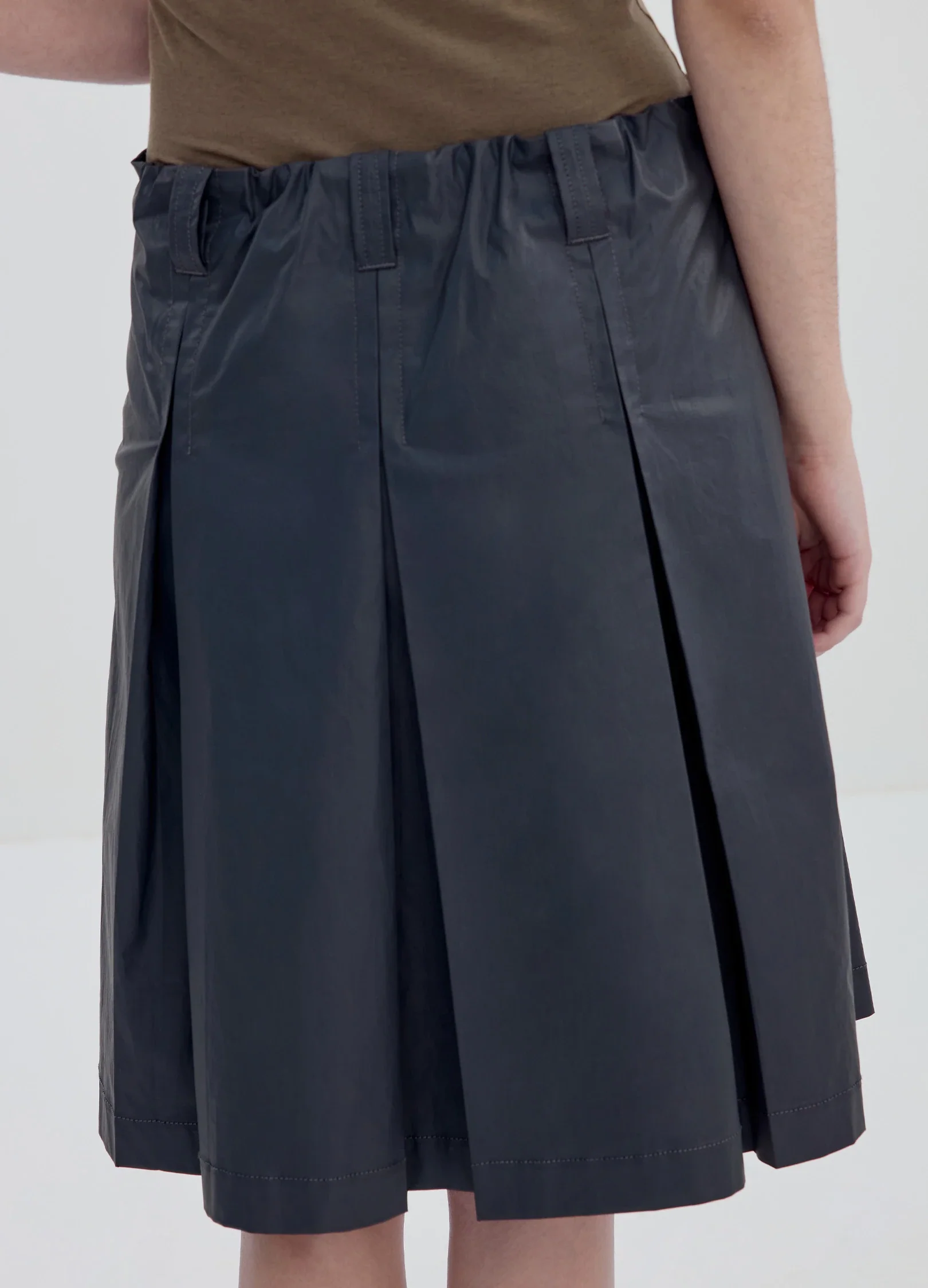 Coated A Line Skirt - Image 6