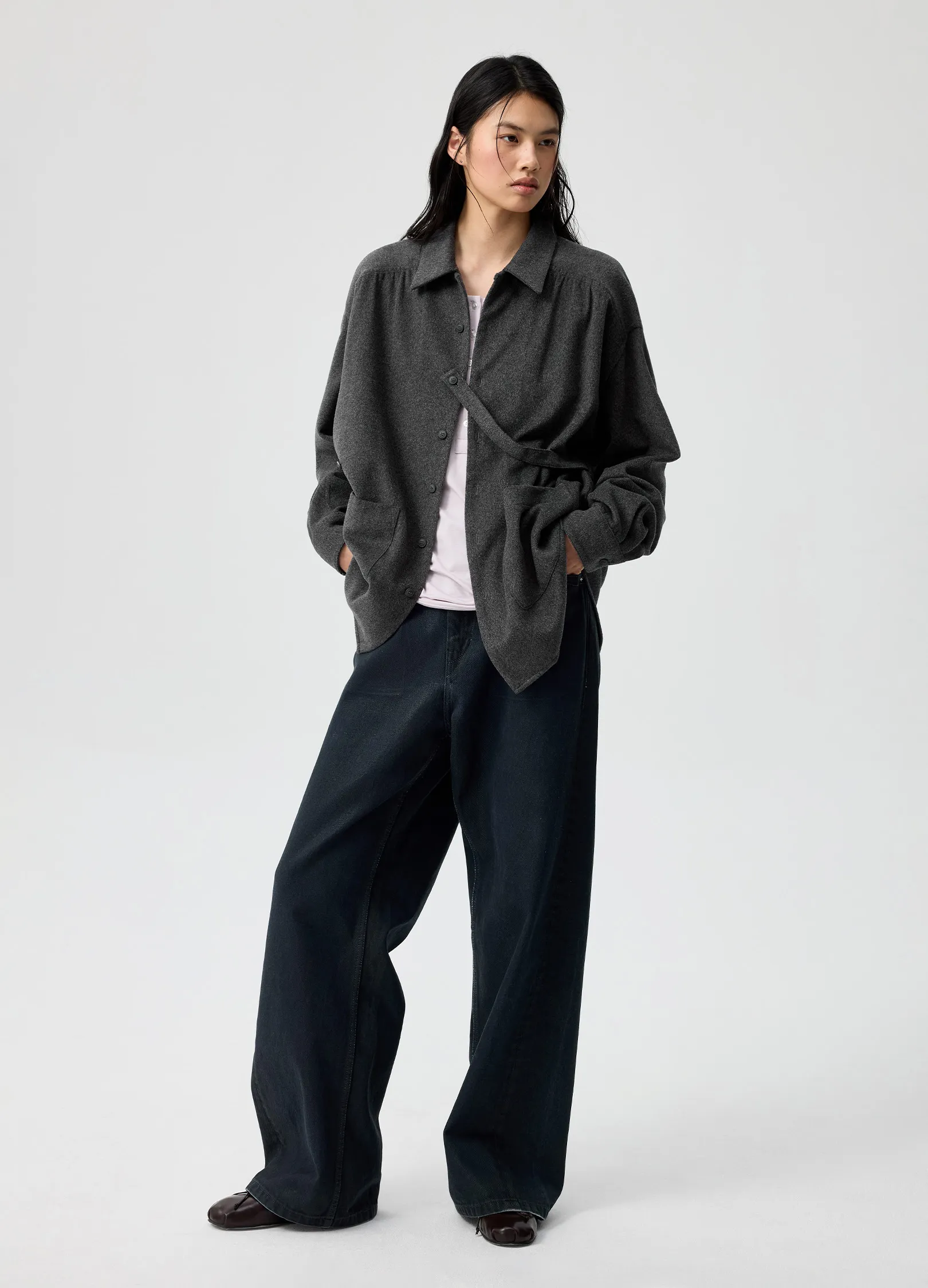 Coated Wide Denims - Image 3