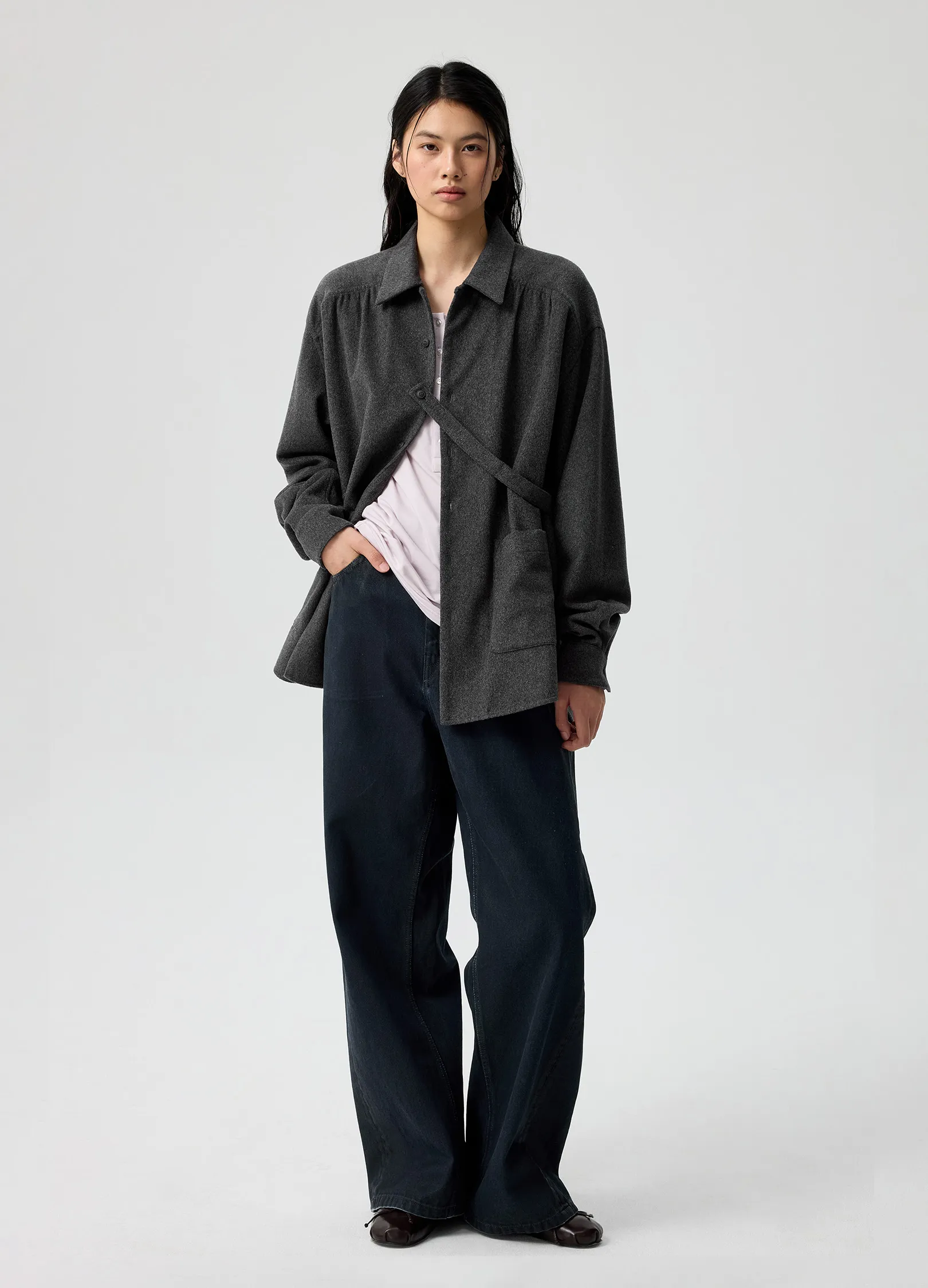 Coated Wide Denims - Image 8