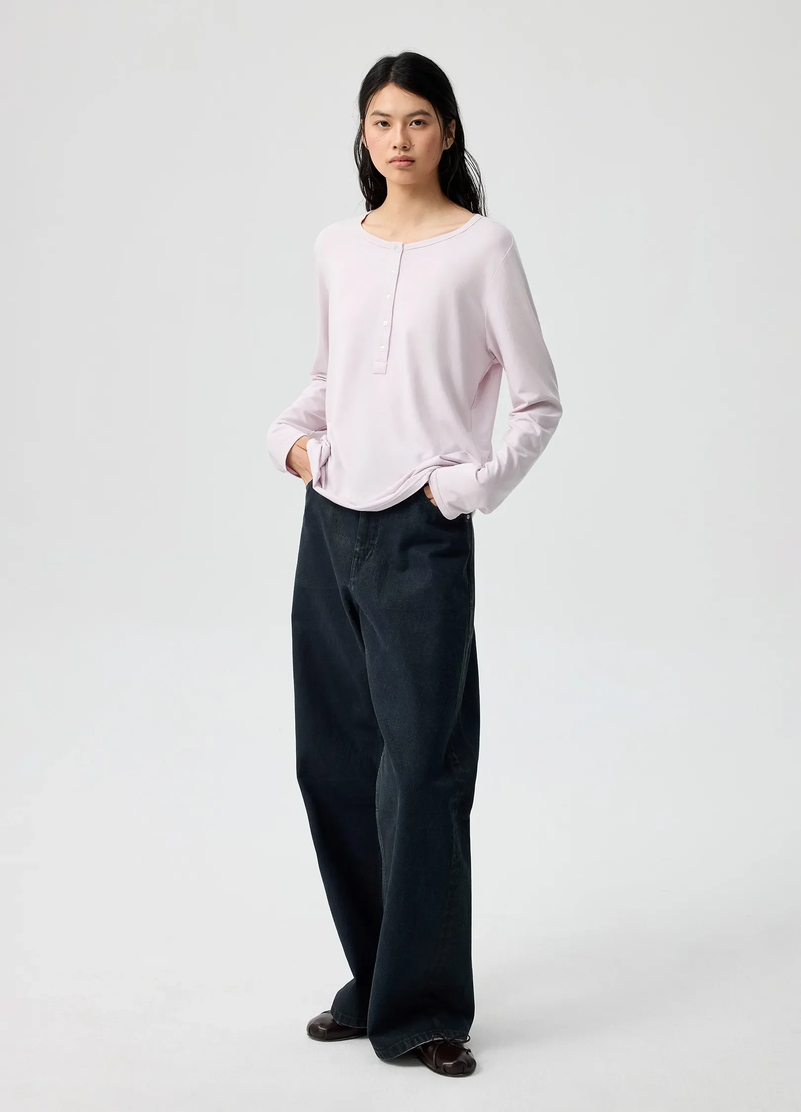Coated Wide Denims - Image 9