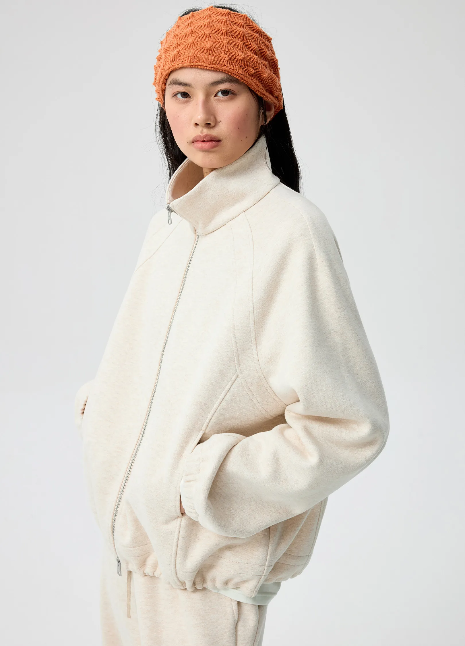 Coco Ruffled Zip Hoodie - Image 4