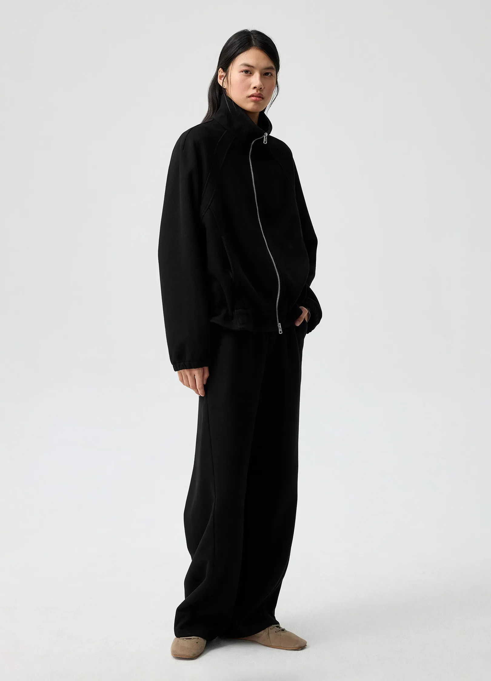 Coco Ruffled Zip Hoodie - Image 9