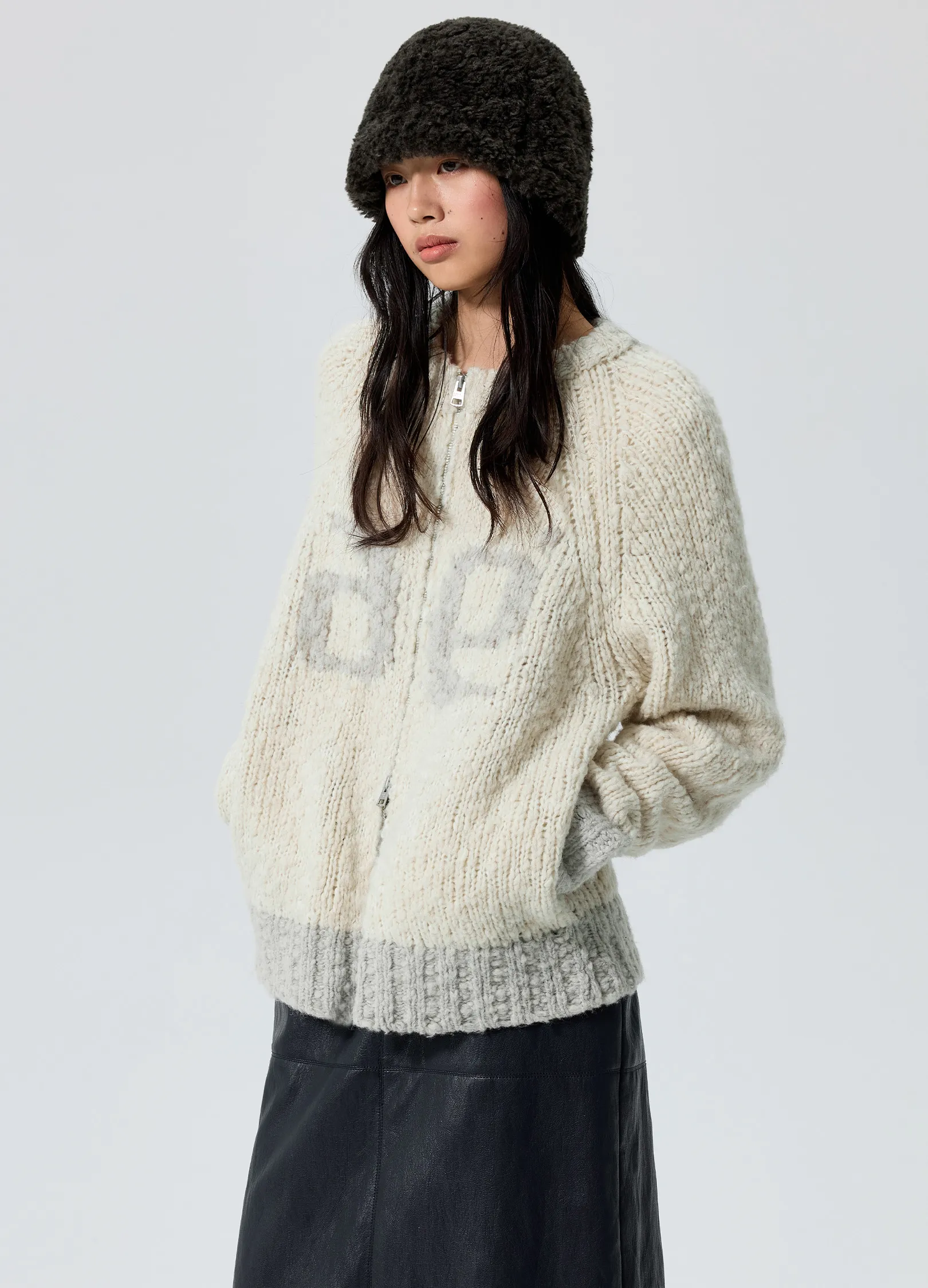 Color Block Cardigan - Image 2