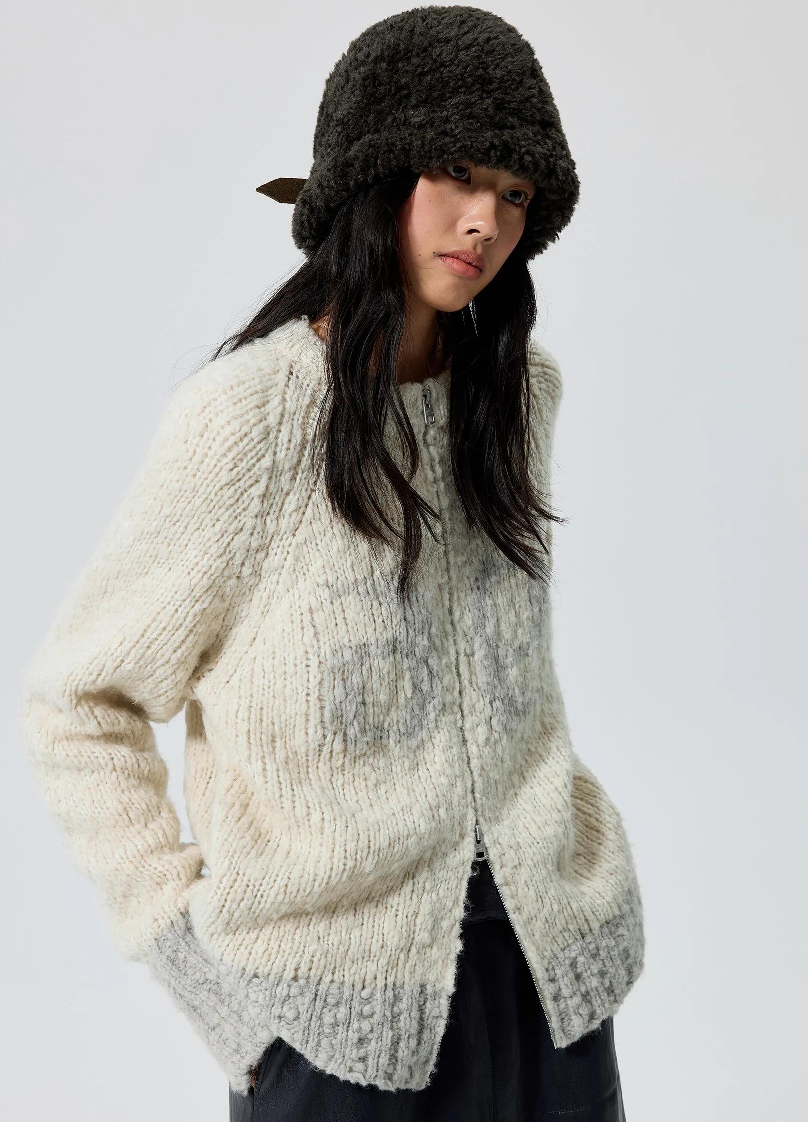 Color Block Cardigan - Image 4