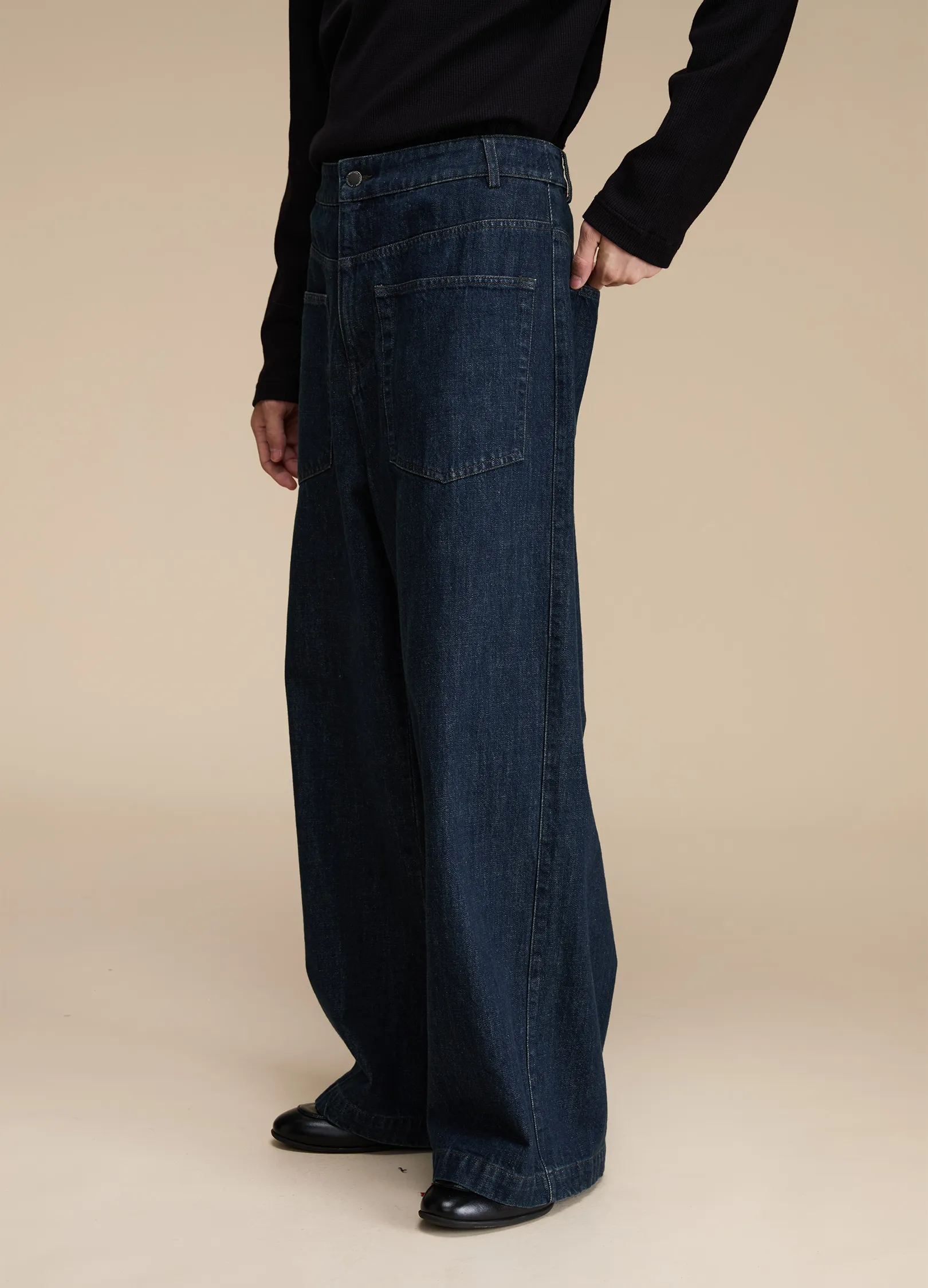 Contrast Pocket Denims - Image 3