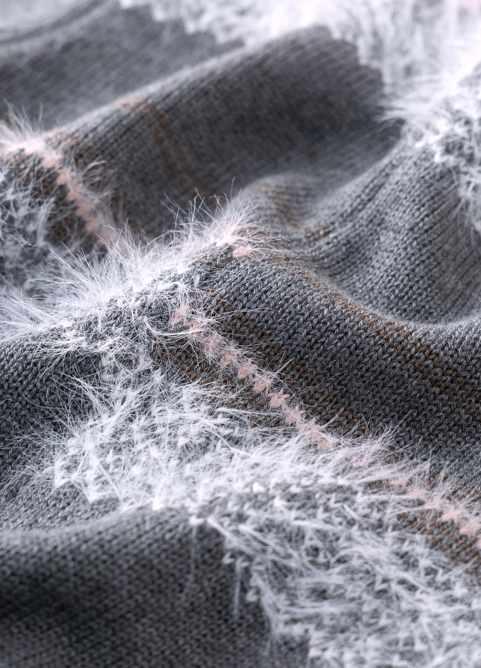 Contrast Ribbed Cardigan - Image 19