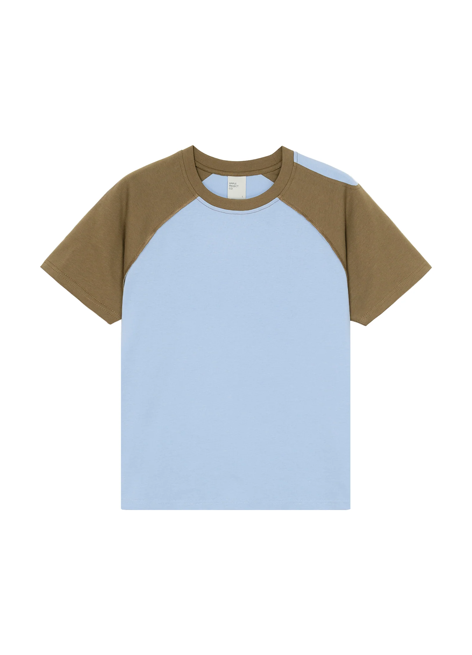Contrast Sleeve Tee - Image 13