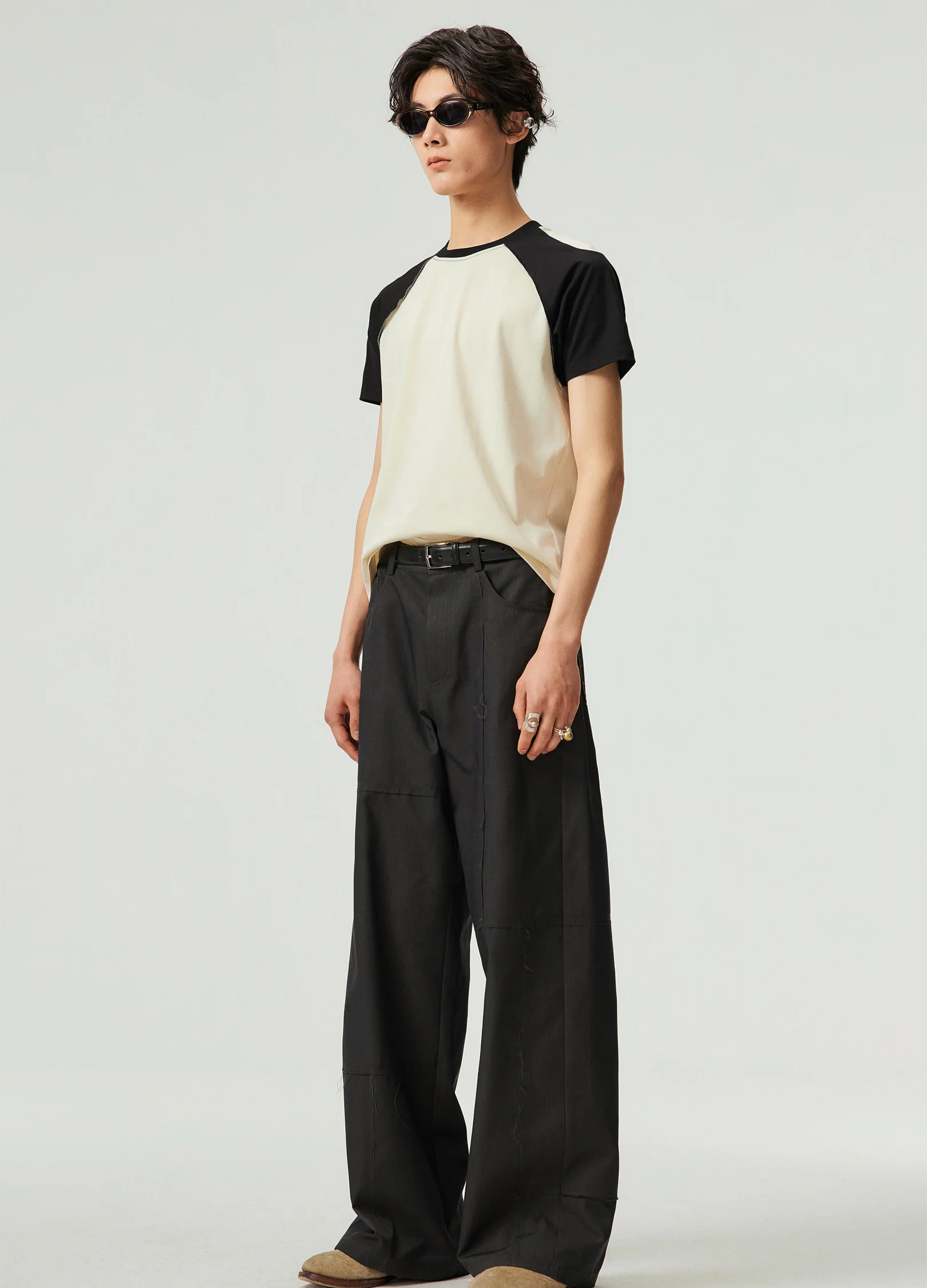 Contrast Sleeve Tee - Image 8