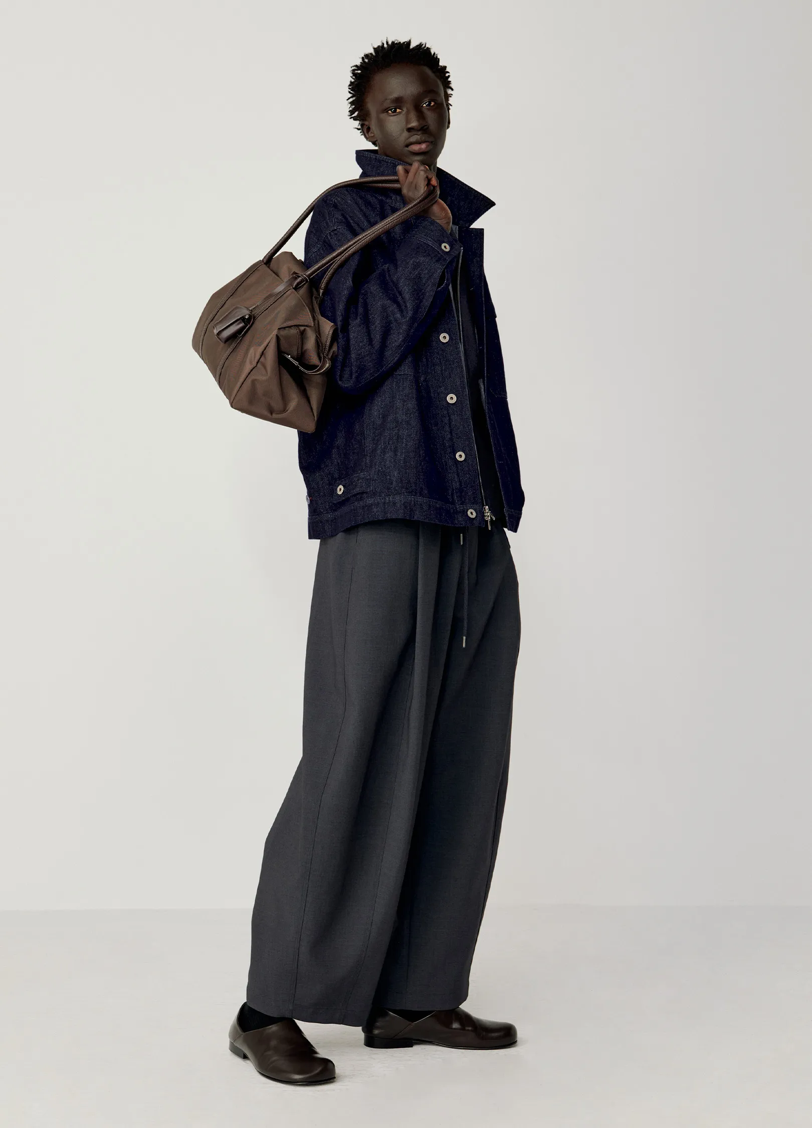 Cropped Suit Trousers - Image 10