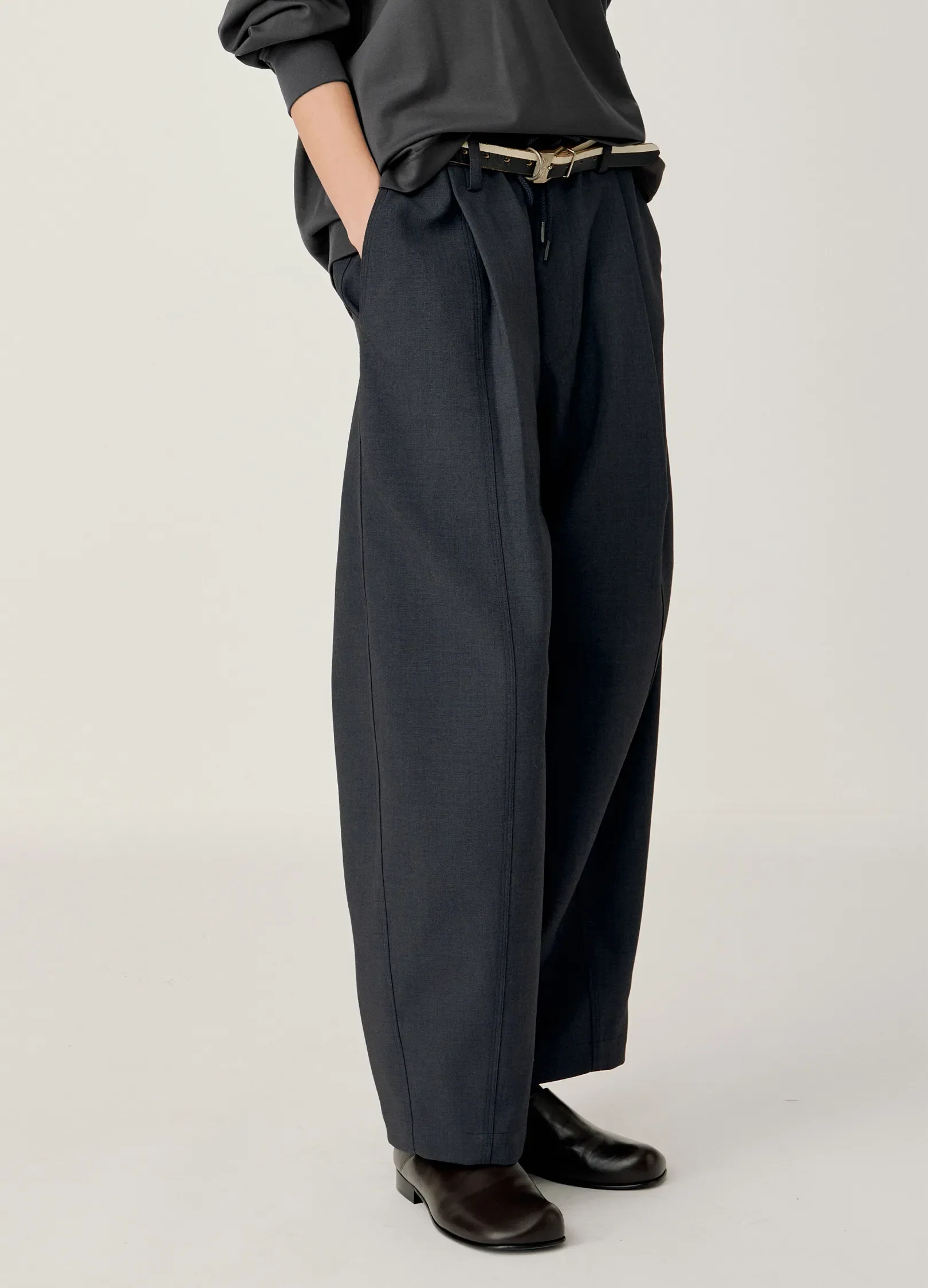 Cropped Suit Trousers - Image 6