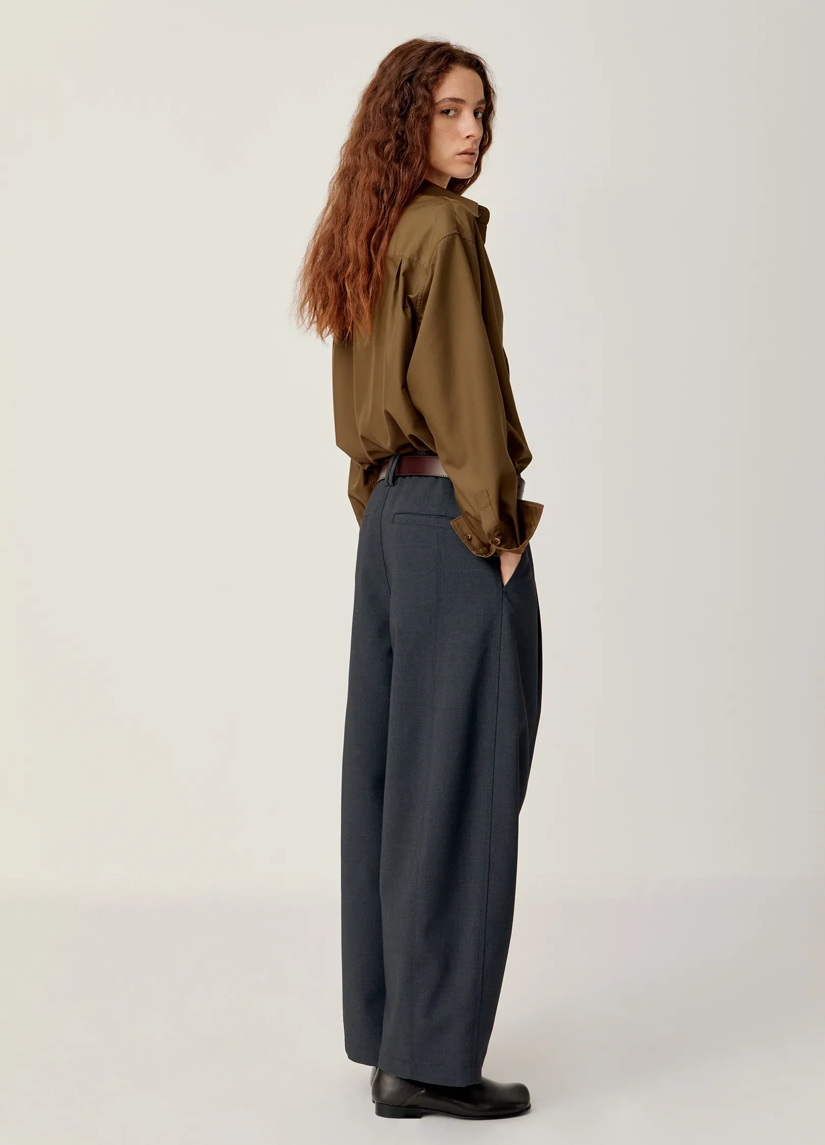 Cropped Suit Trousers - Image 8