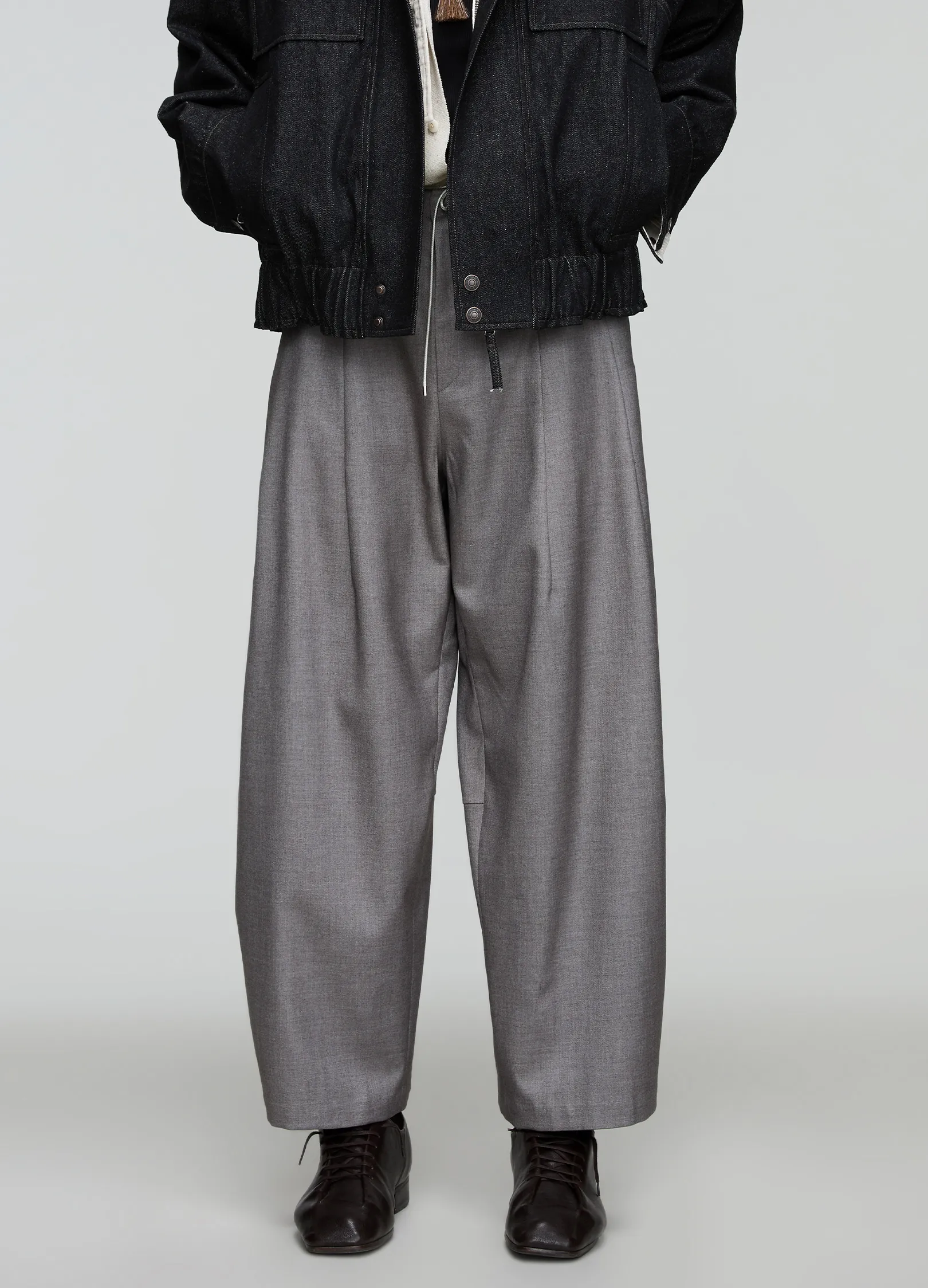 Cropped Suit Trousers - Image 4