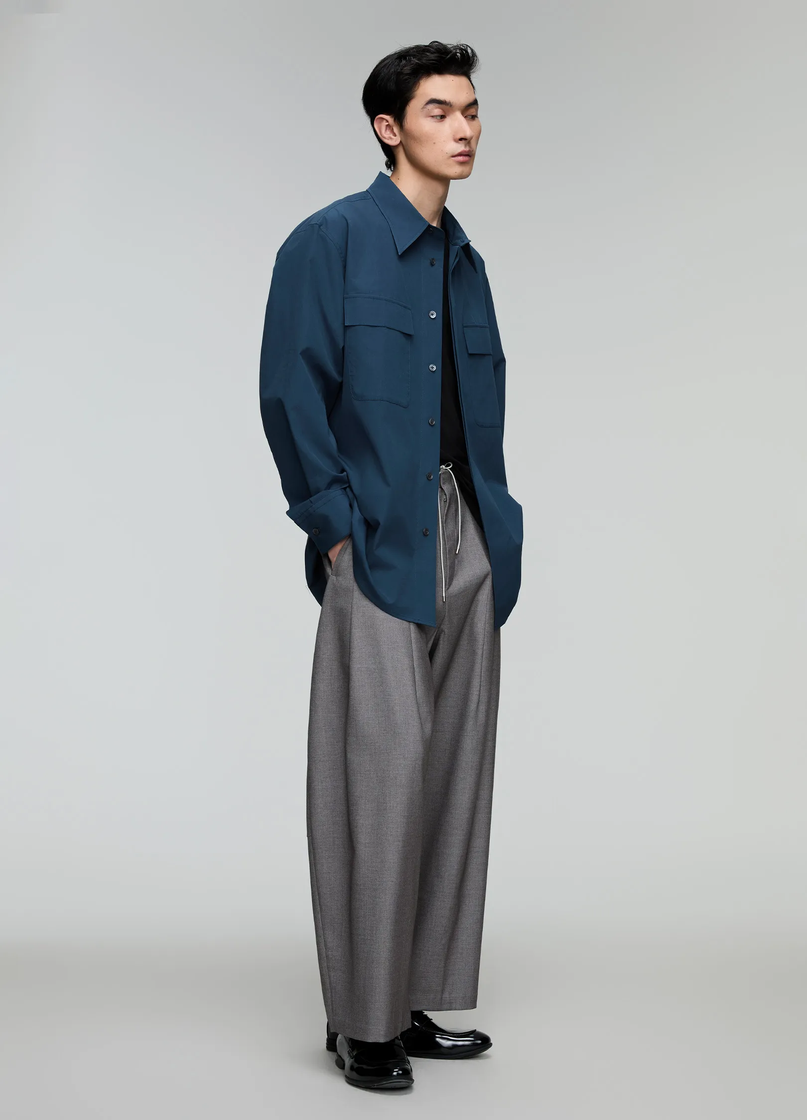 Cropped Suit Trousers - Image 7