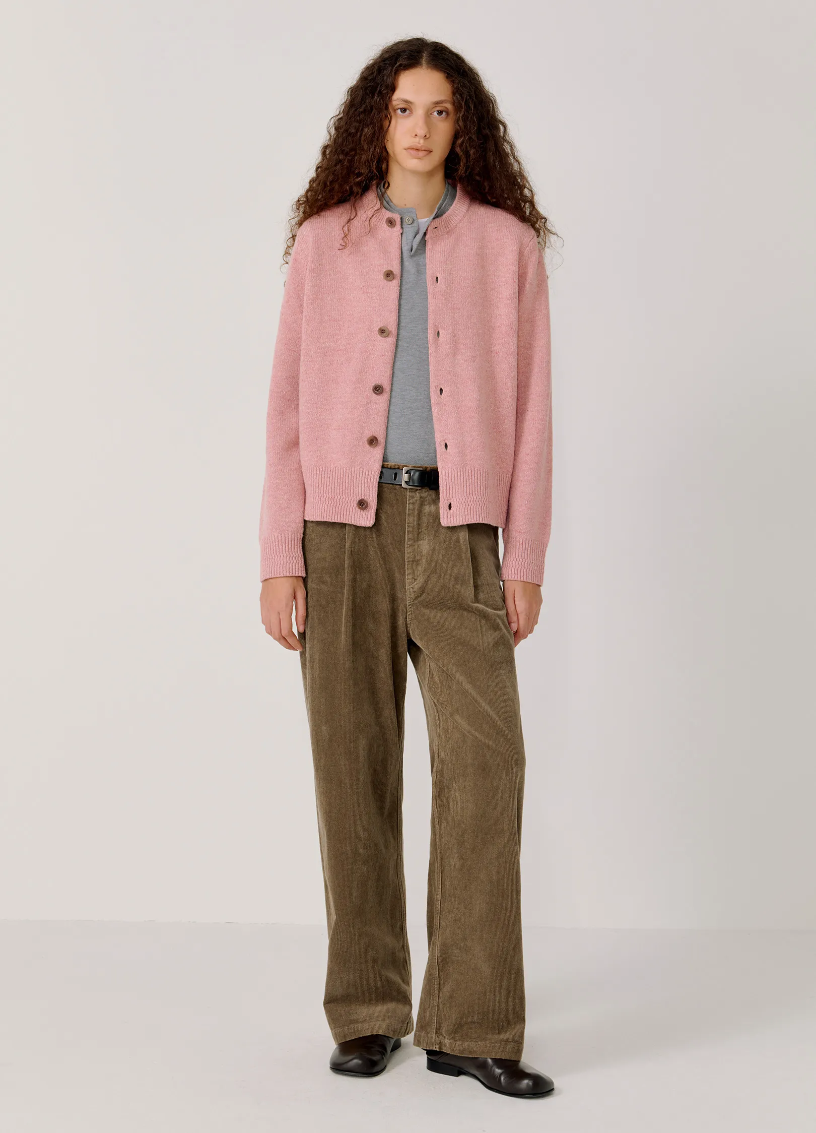 Cropped Wool Cardigan - Image 6