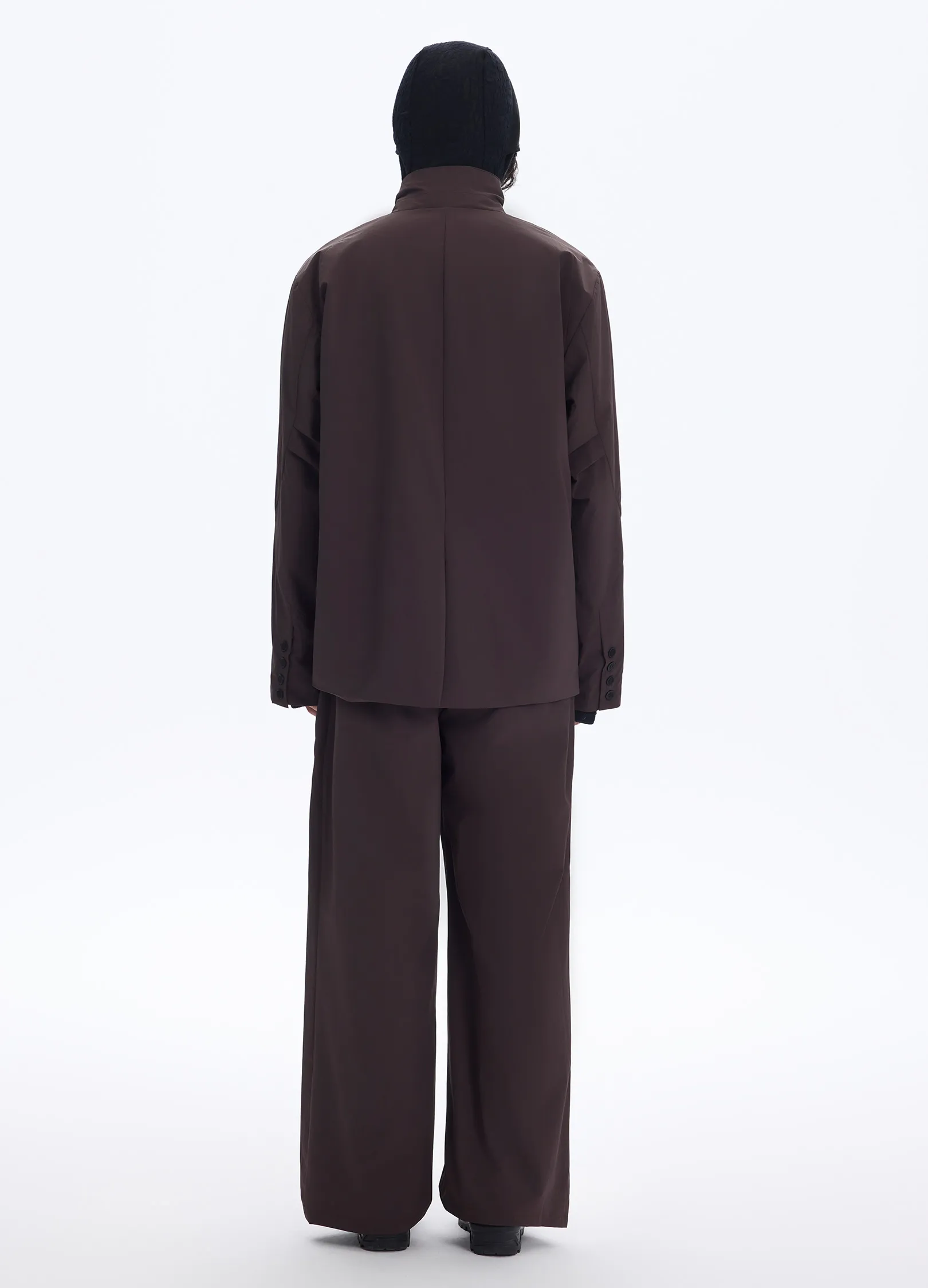 Cross Zip Wide Trousers - Image 7