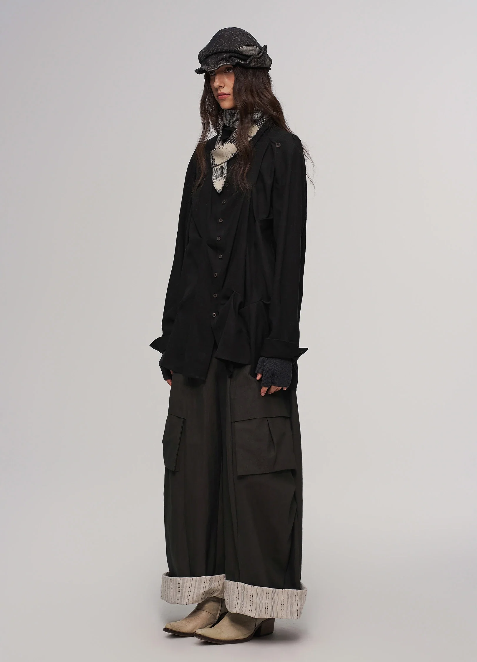 Curve Panel Trousers - Image 11