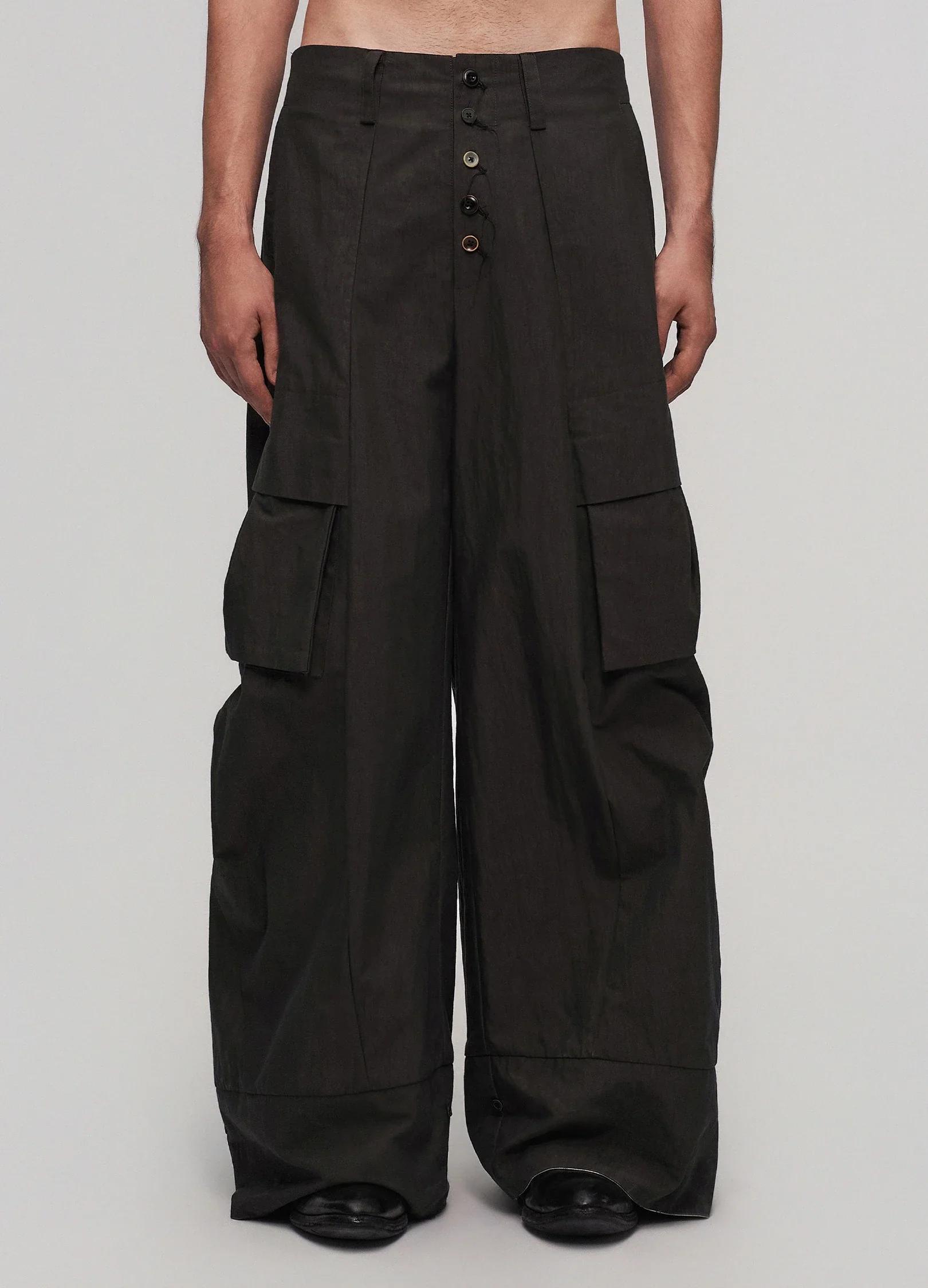 Curve Panel Trousers - Image 4