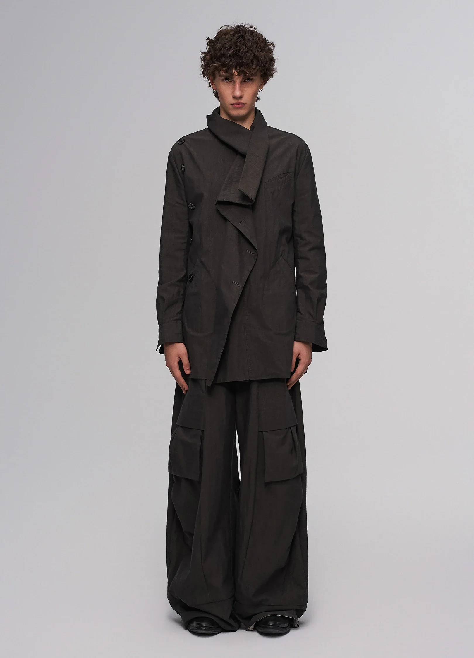 Curve Panel Trousers - Image 6