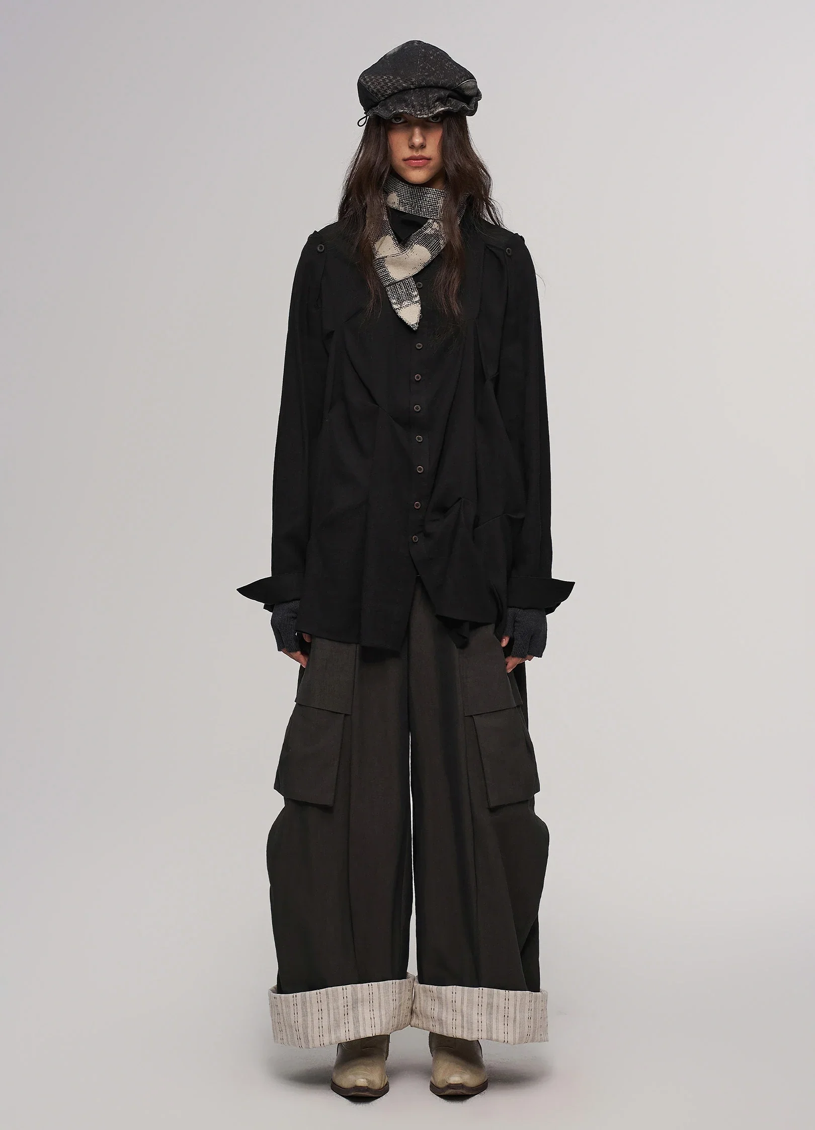 Curve Panel Trousers - Image 7
