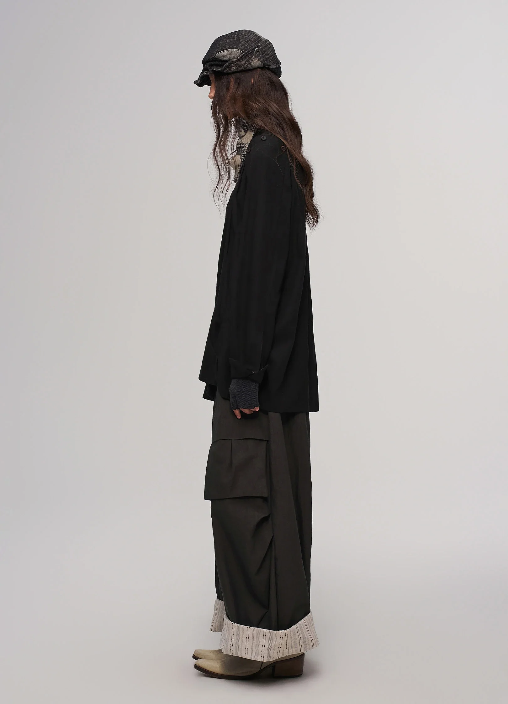 Curve Panel Trousers - Image 9