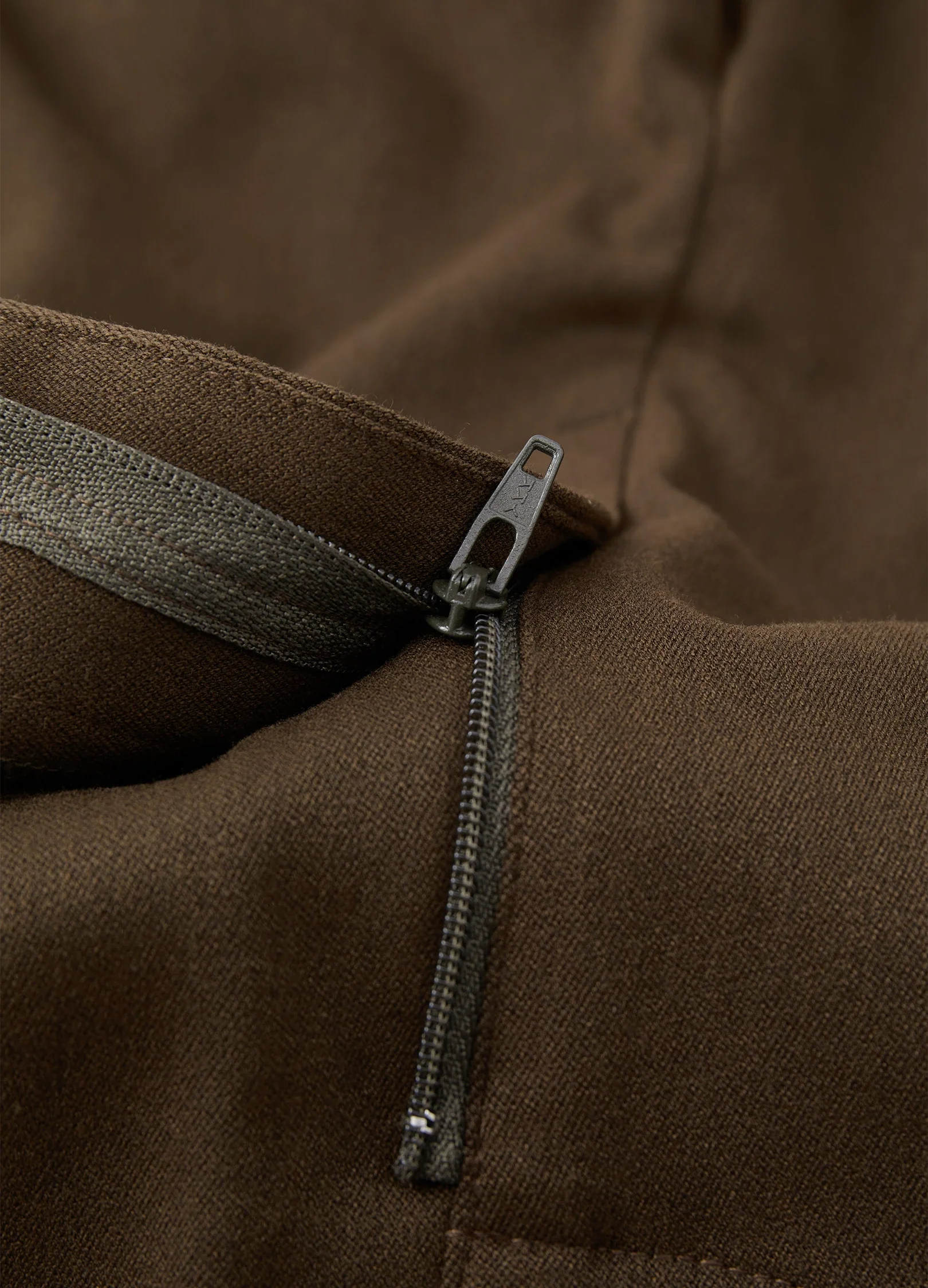 Curved Wool Trousers - Image 12