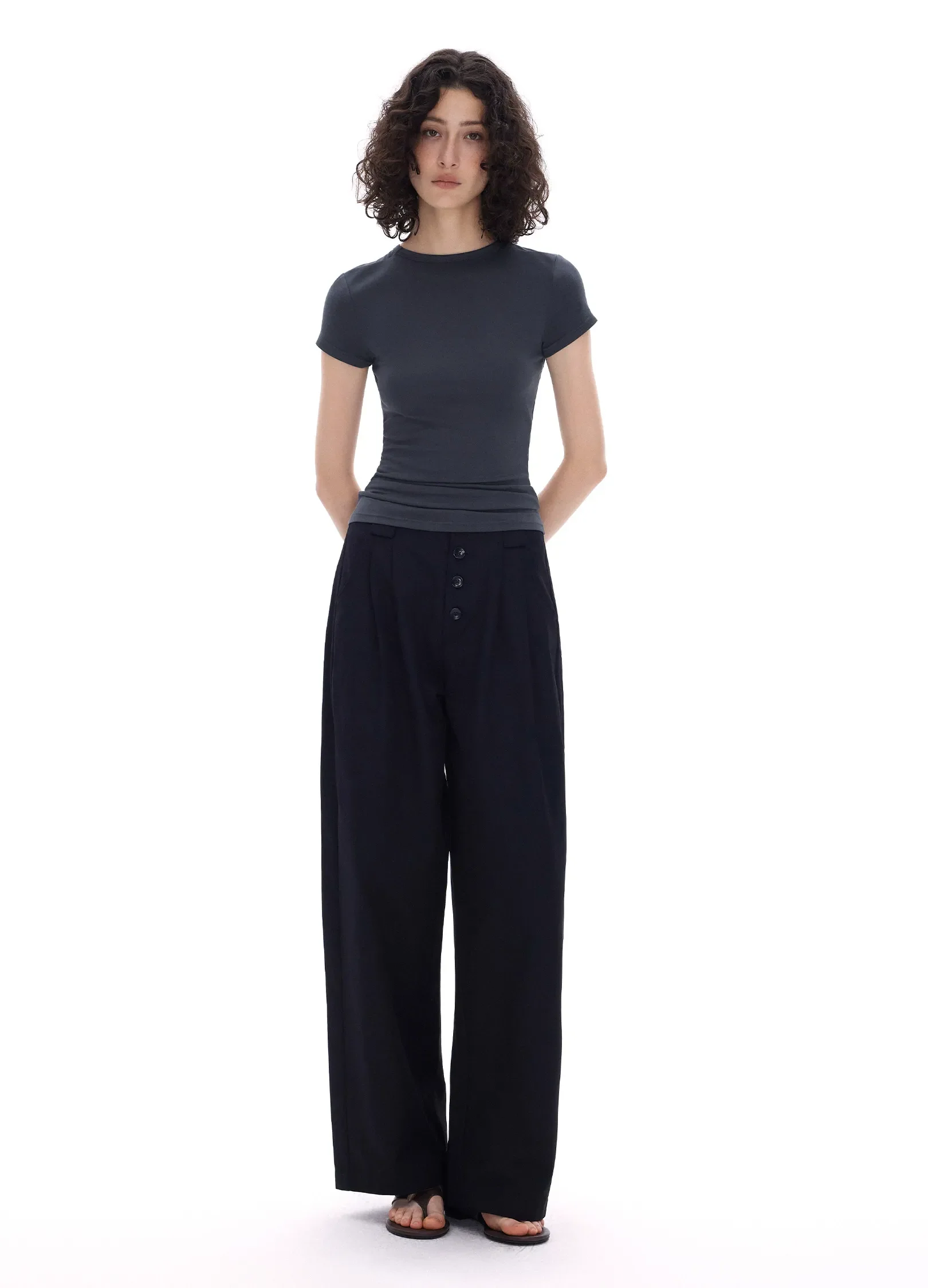 Cutout Fitted Top - Image 14