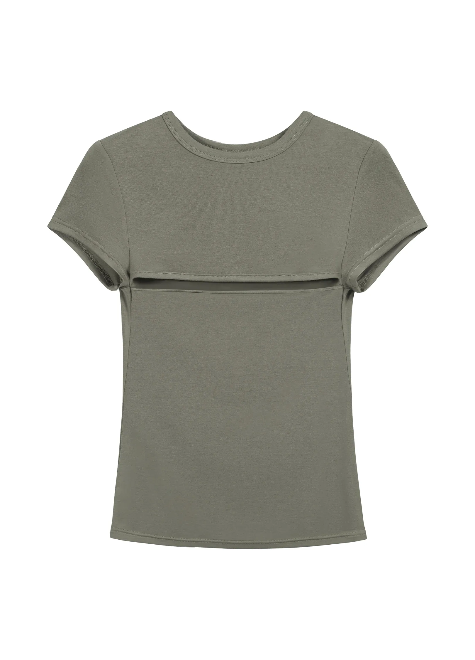 Cutout Fitted Top - Image 18