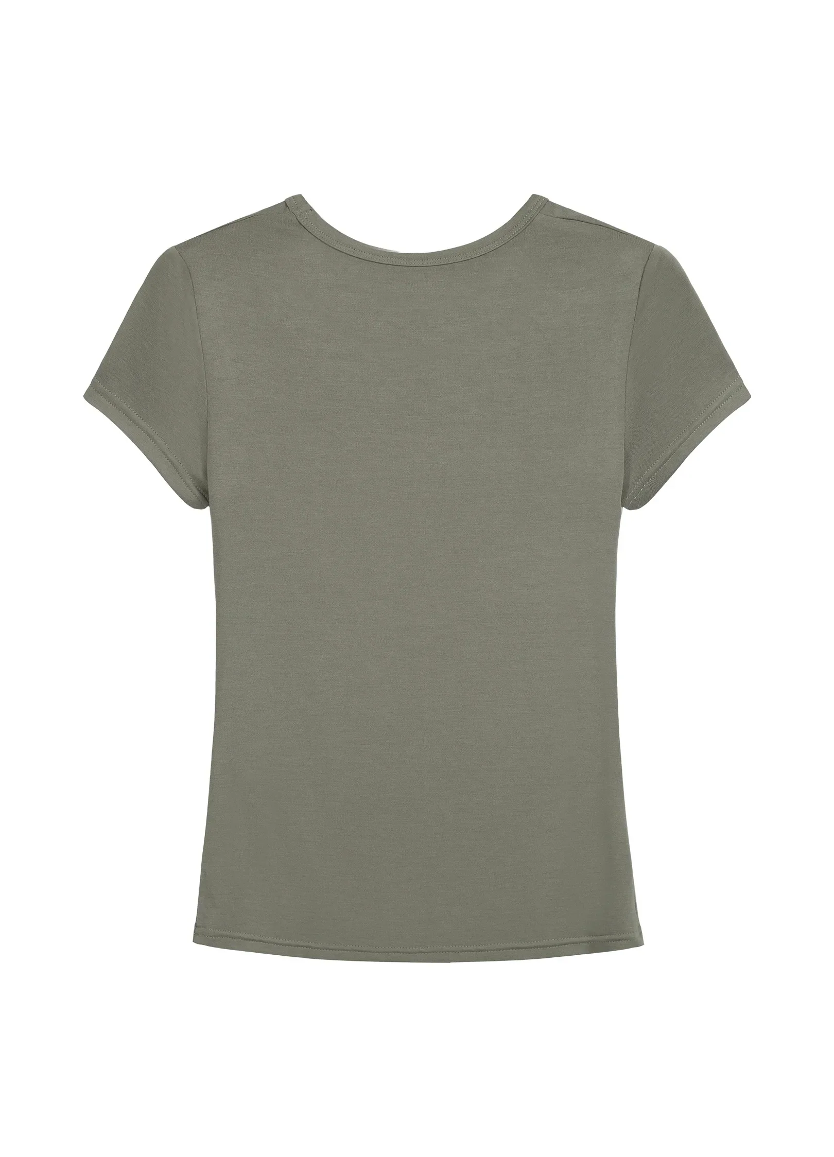 Cutout Fitted Top - Image 19