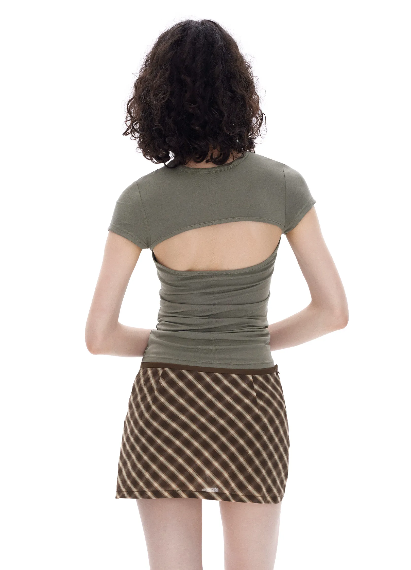 Cutout Fitted Top - Image 6