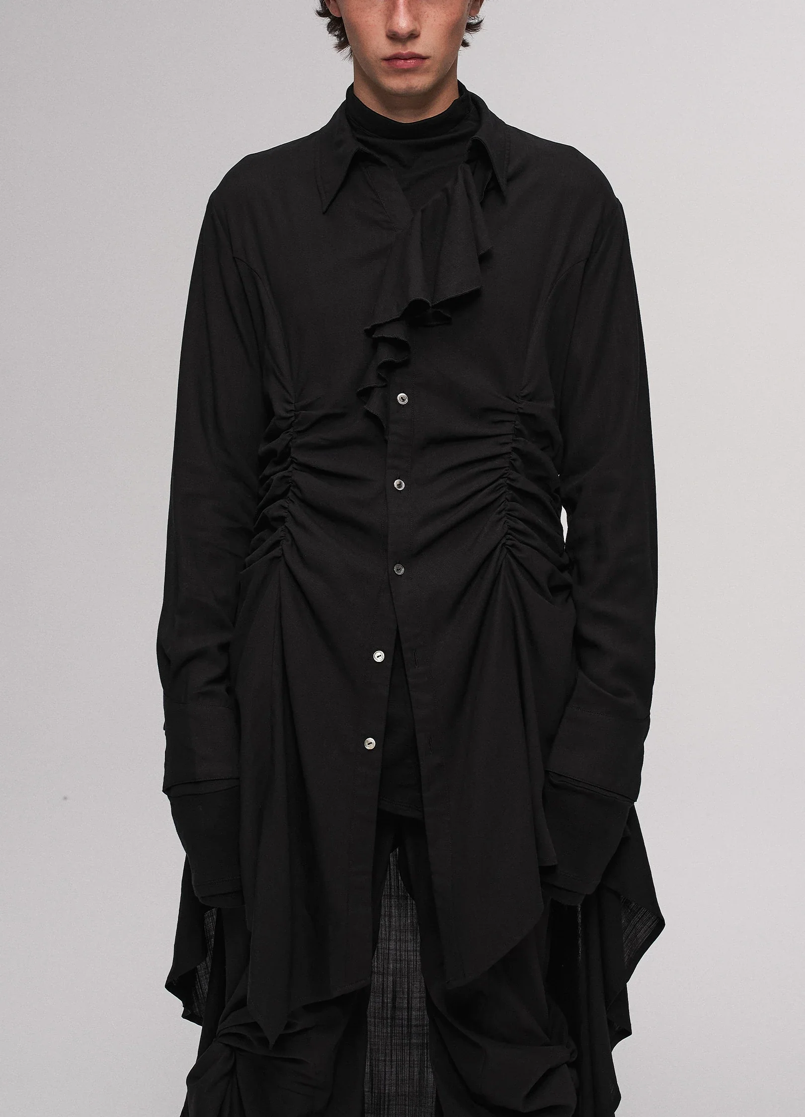 Dark Extended Shirt Men - Image 6