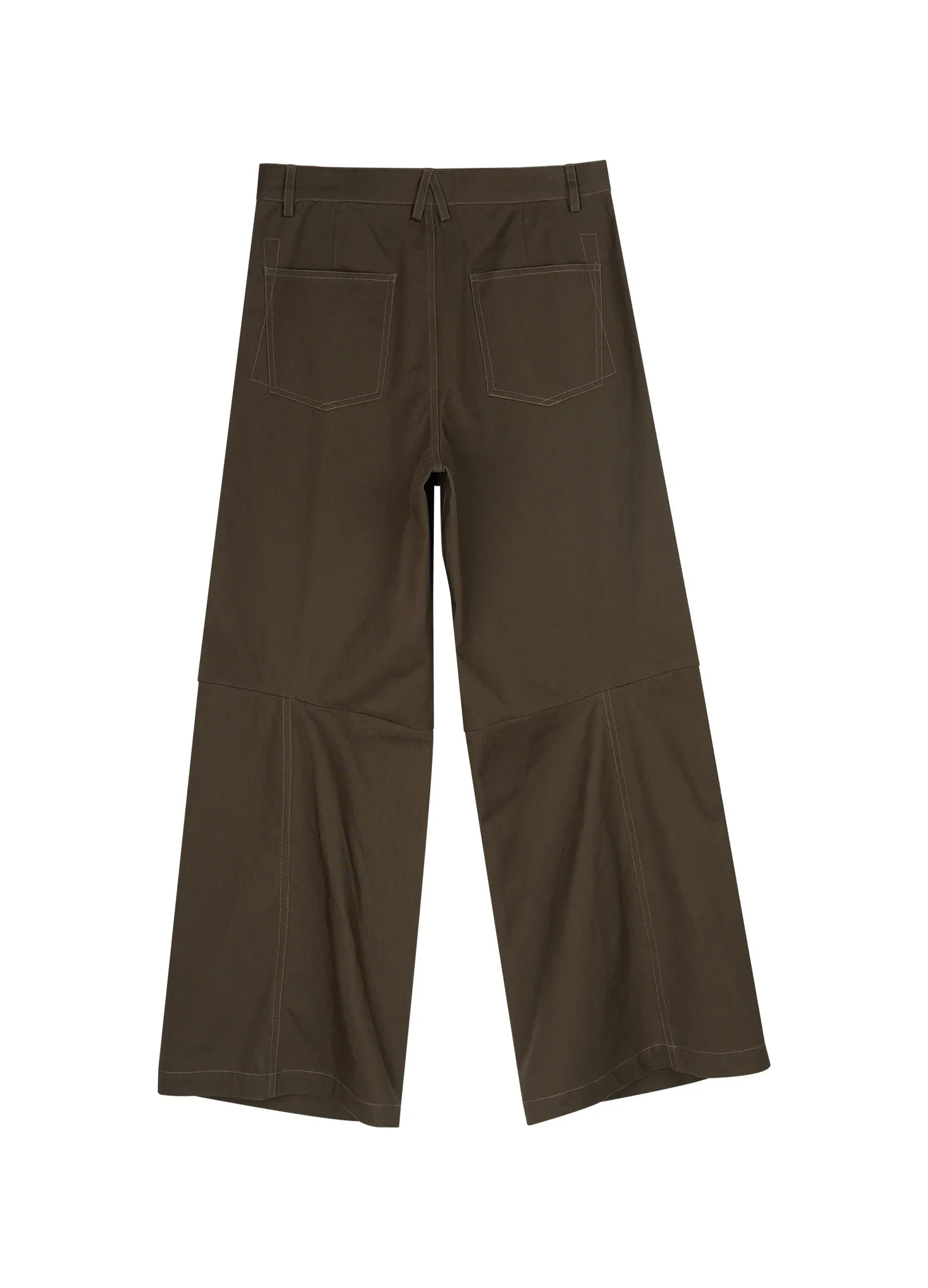 Darted Light Cotton Trousers - Image 13
