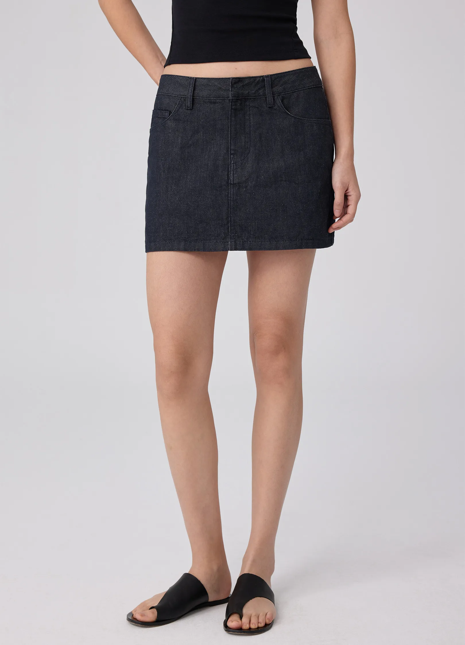 Denim Miniskirt - Image 5