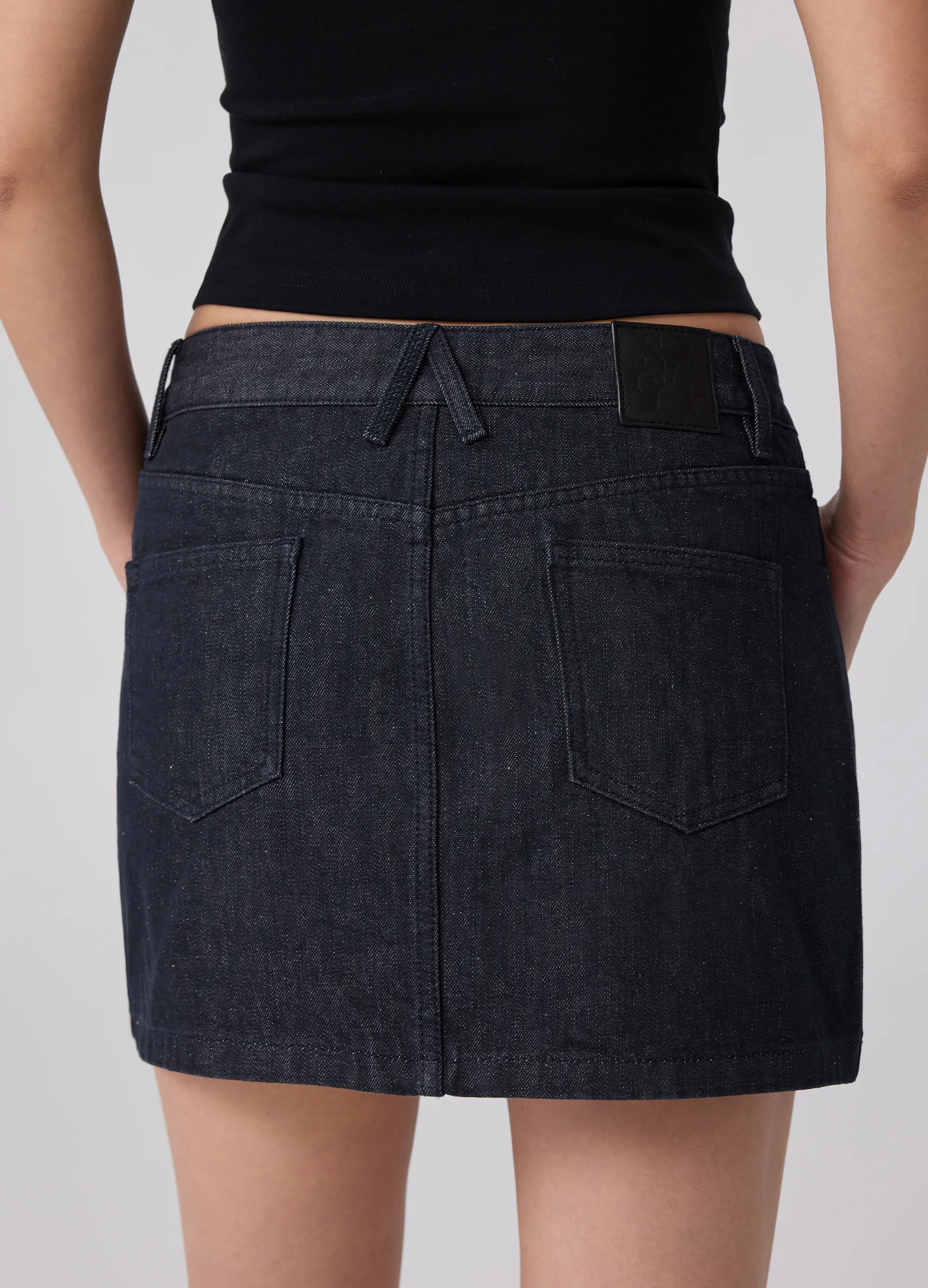 Denim Miniskirt - Image 7