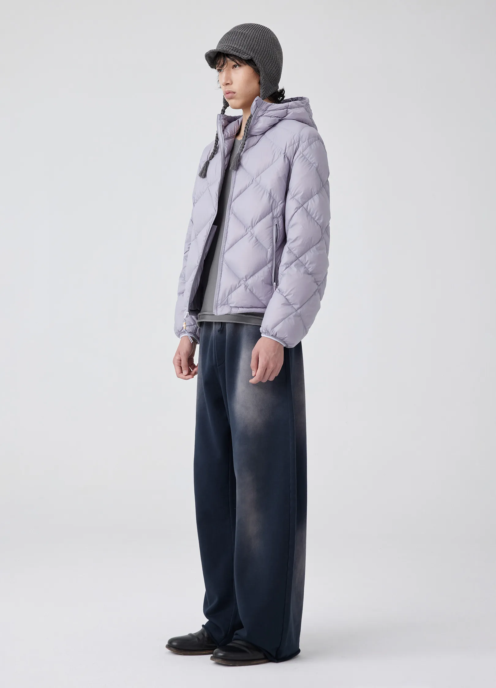 Diamond Quilted Down Jacket - Image 10