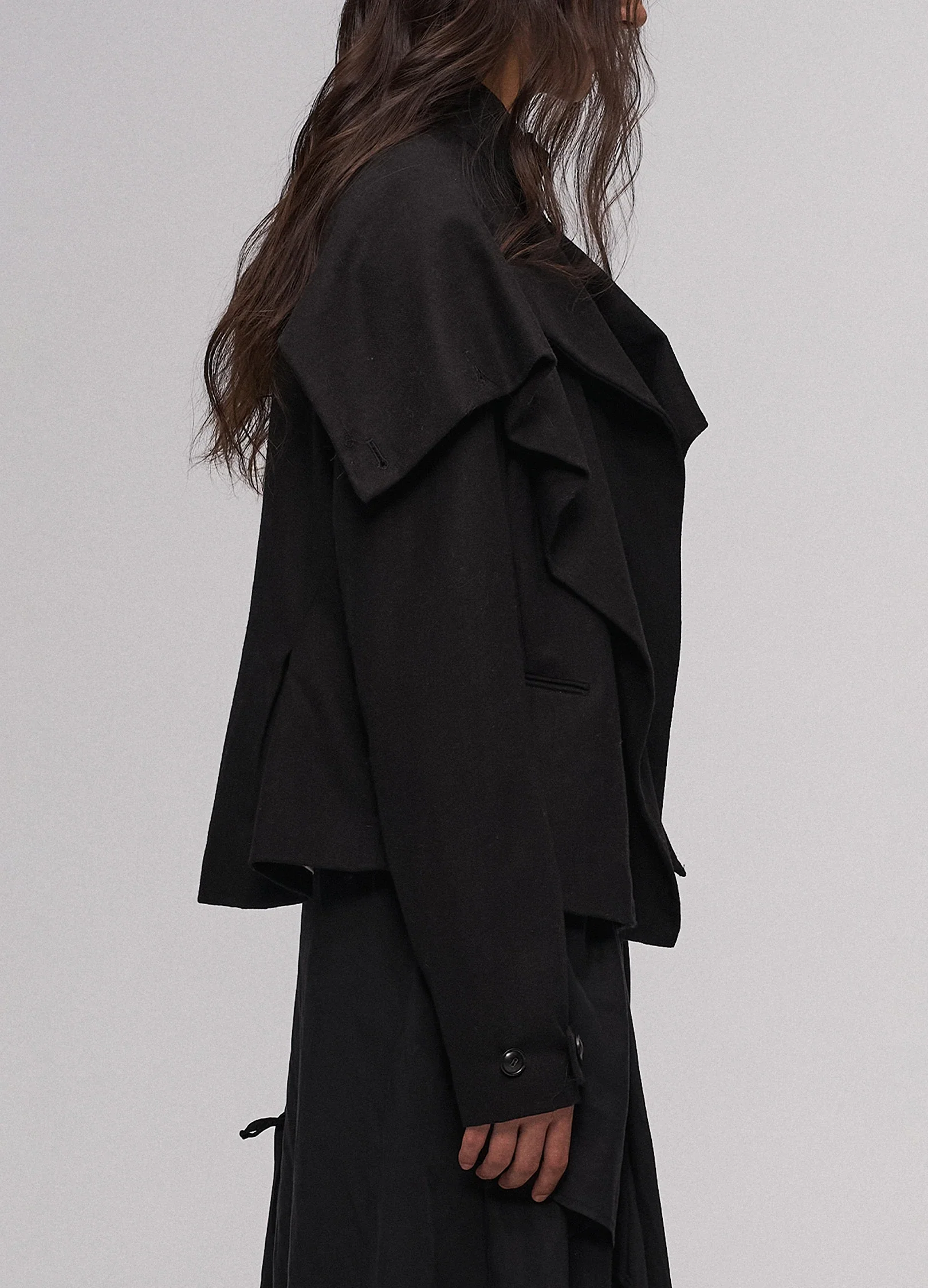 Distressed Collar Jacket - Image 10